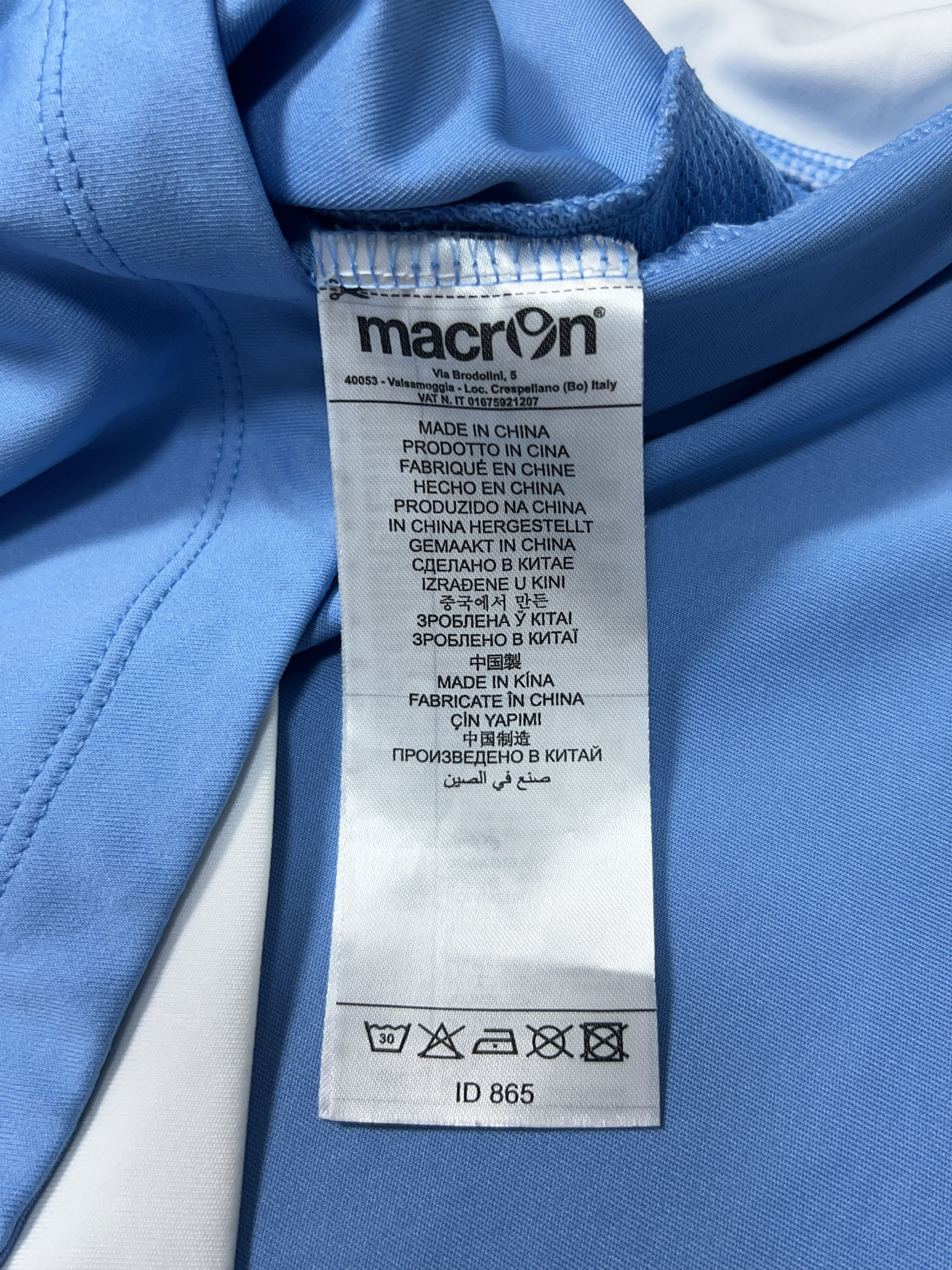 Macron Stoke City 2016 2017 Away Football Soccer Jersey Shirt XL Size US XL / EU 56 / 4 - 9 Thumbnail