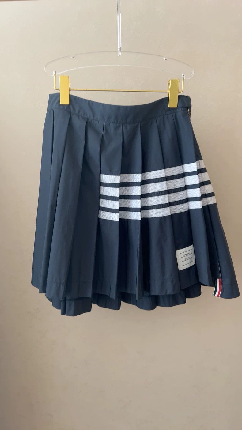 Thom Browne Thom Browne Gray pleated skirt Size 27" / US 4 / IT 40 - 7 Thumbnail