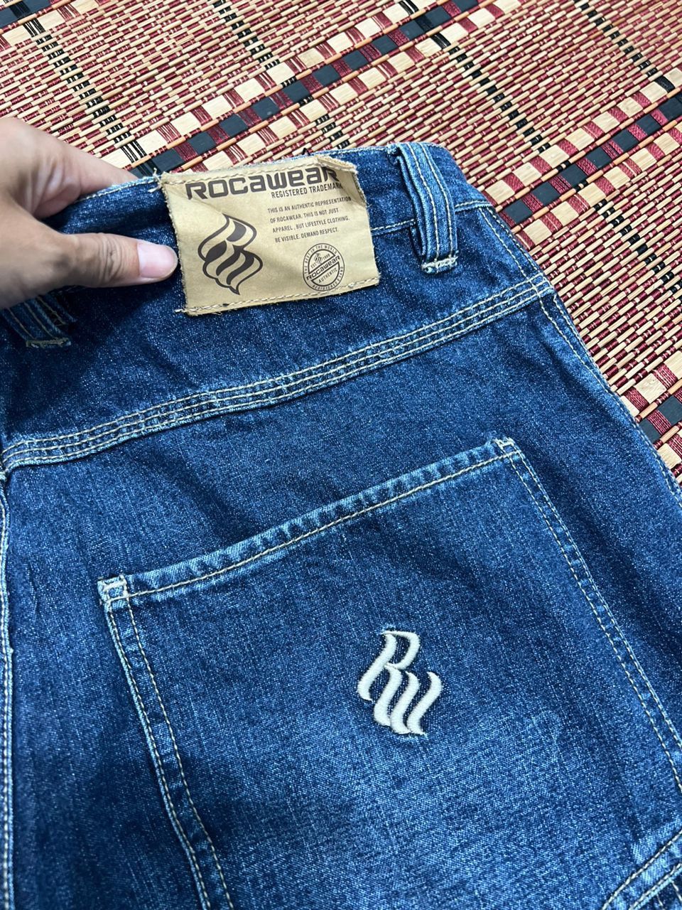 Rocawear Rocawear Baggy Carpenter Denim Jeans Size US 36 / EU 52 - 9 Thumbnail