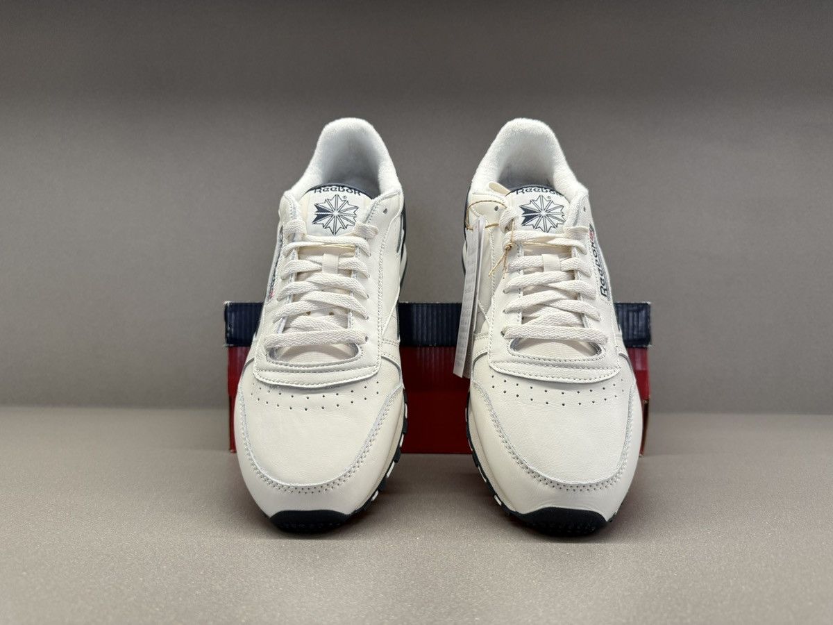 Reebok Reebok Classic Leather 1983 Vintage Chalk Vector Navy Size US 11.5 / EU 44-45 - 4 Thumbnail