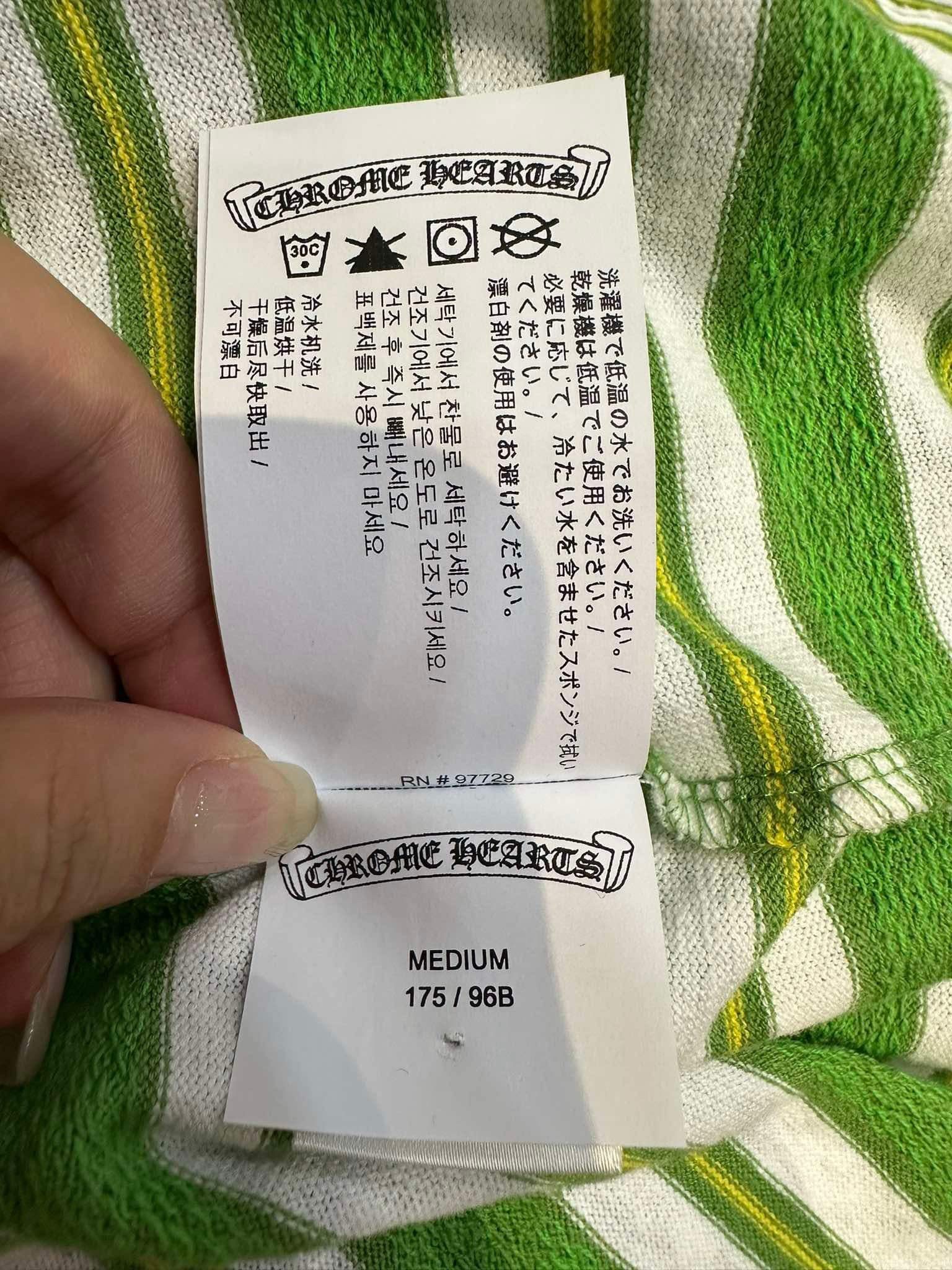 Chrome Hearts CHROME HEARTS Teen From Mars T Shirt WHITE GREEN Size US M / EU 48-50 / 2 - 8 Thumbnail