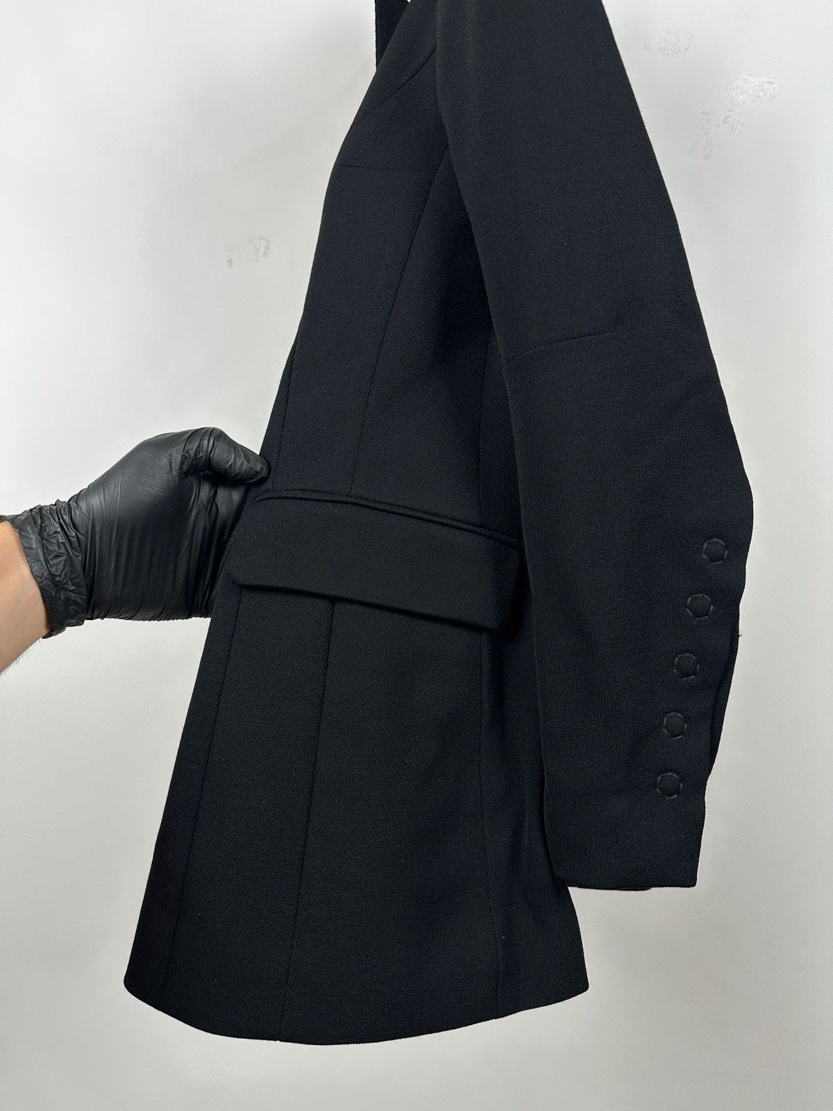 H&M × Maison Margiela Maison Martin Margiela x H&M Pagoda Shoulder Wool Blazer Size XL / US 12-14 / IT 48-50 - 11 Thumbnail