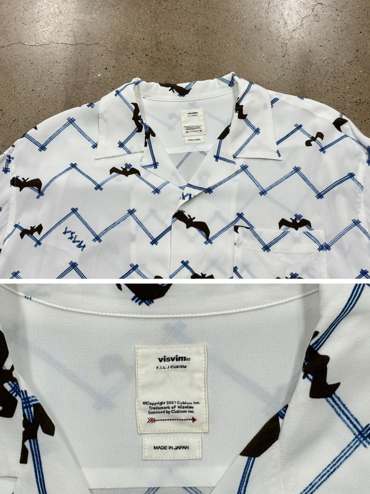 Visvim Visvim 23ss copa shirt S/S bats Size US L / EU 52-54 / 3 - 2 Thumbnail
