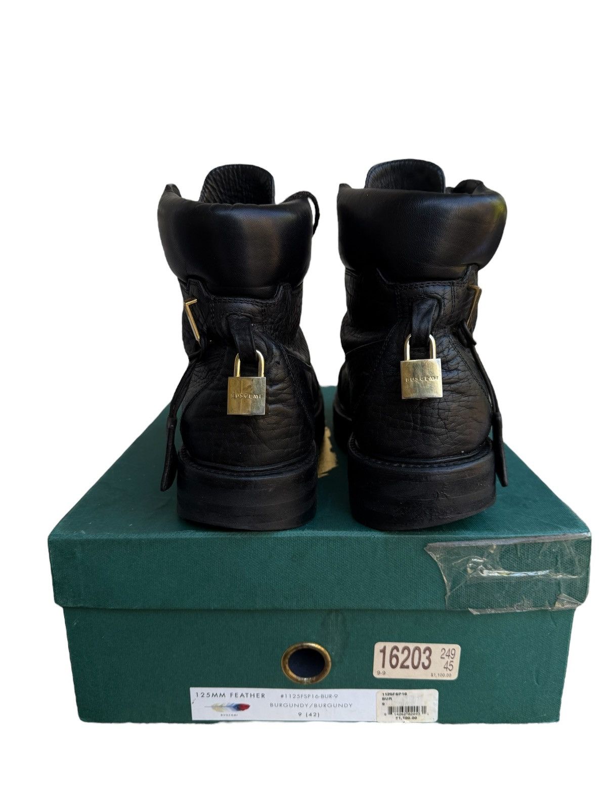 Buscemi Buscemi leather combat boots Size US 9.5 / EU 42-43 - 5 Thumbnail