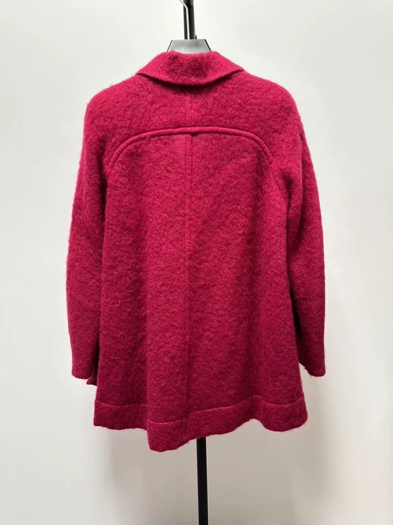 Dior Dior Rose-red pocket wool coat 2501-Nextarrow Size US M / EU 48-50 / 2 - 2 Thumbnail
