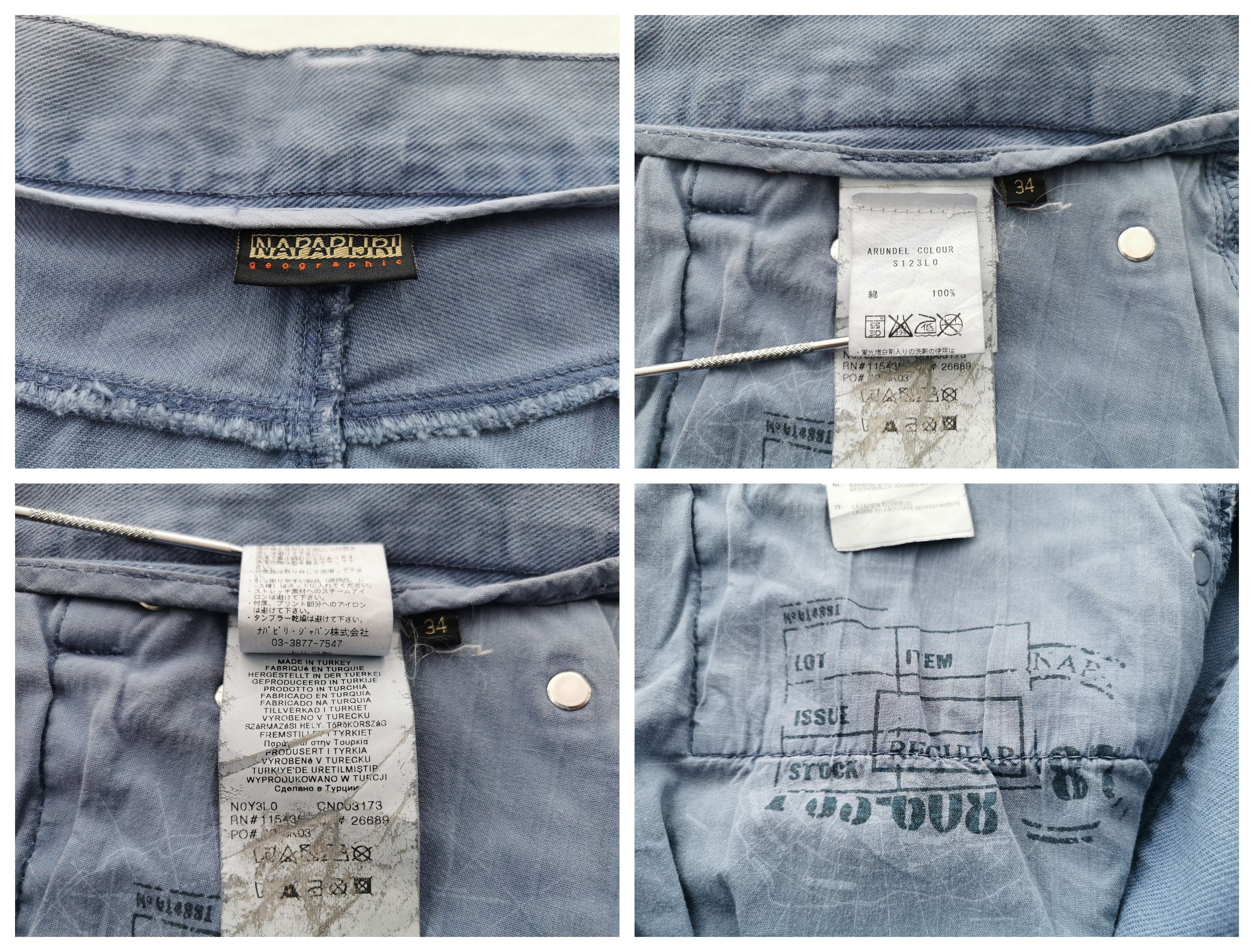 Napapijri Vintage 90's Napapijri Denim Jeans Size 35 Size US 35 - 9 Thumbnail