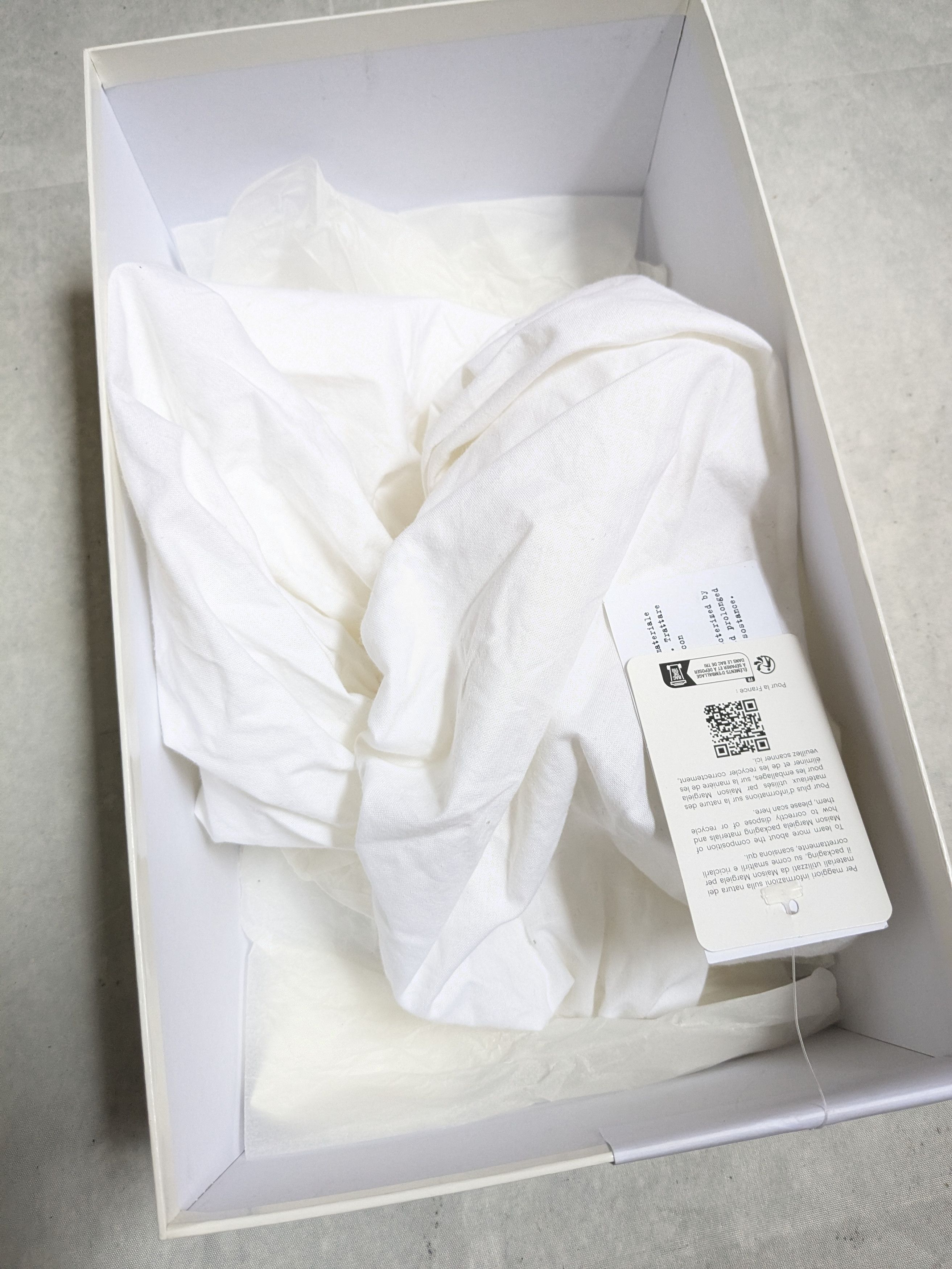 Maison Margiela Maison Margiela Replica GAT White Gray 11 44 Gum Low Size US 11 / EU 44 - 20 Thumbnail