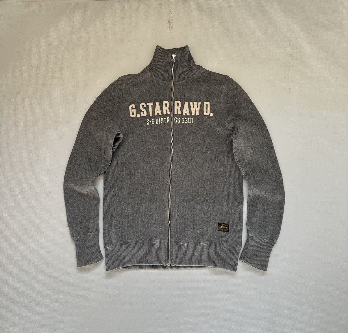 G-Star G-Star Raw knitted big logo vintage sweater Size US S / EU 44-46 / 1 - 1 Thumbnail