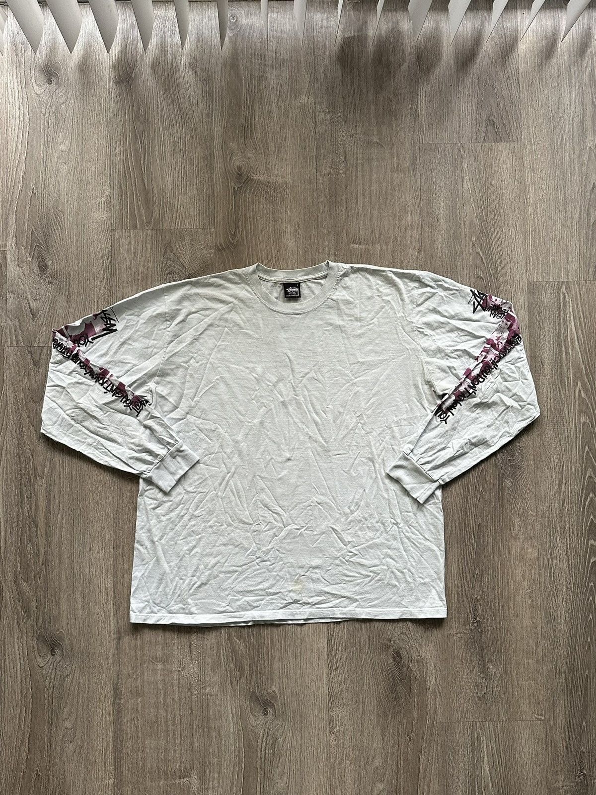 Stussy Rare Stussy Youth Brigade Long Sleeve Tee Size US XL / EU 56 / 4 - 1 Thumbnail