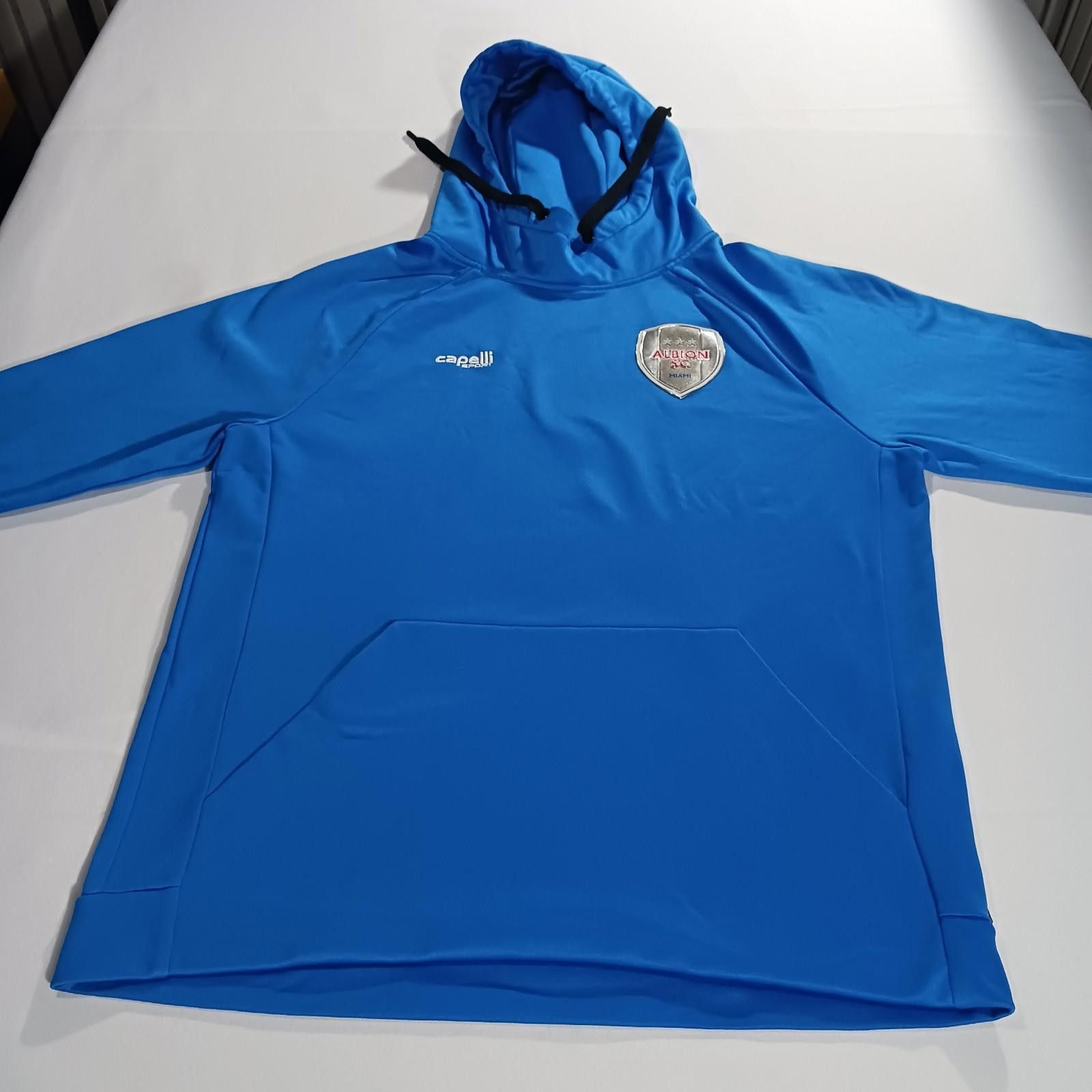 Ally Capellino Capelli Sport Albion SC MIAMI Men's M Blue Hoodie Sweatshirt Size US M / EU 48-50 / 2 - 10 Thumbnail