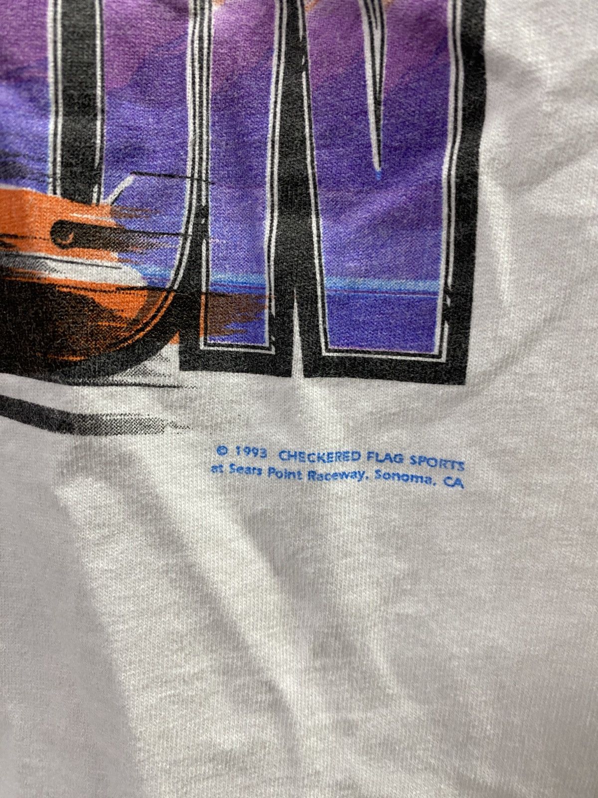 NASCAR Vintage 90’s Nascar Racer Tee Shirt XLarge Size US XL / EU 56 / 4 - 4 Thumbnail