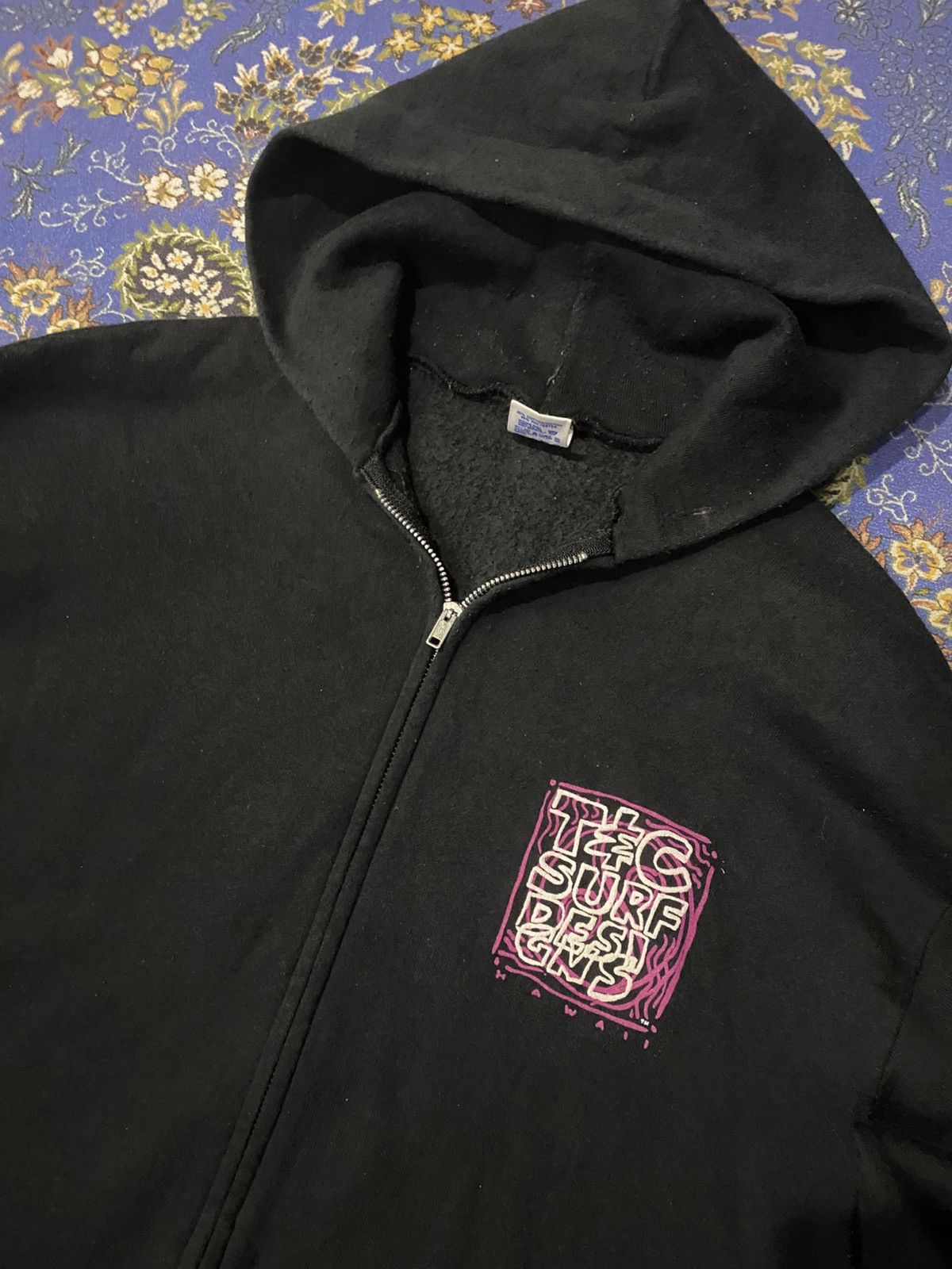Jerzees T&C Surf Hawaii Hoodie Vintage Size US XL / EU 56 / 4 - 4 Thumbnail