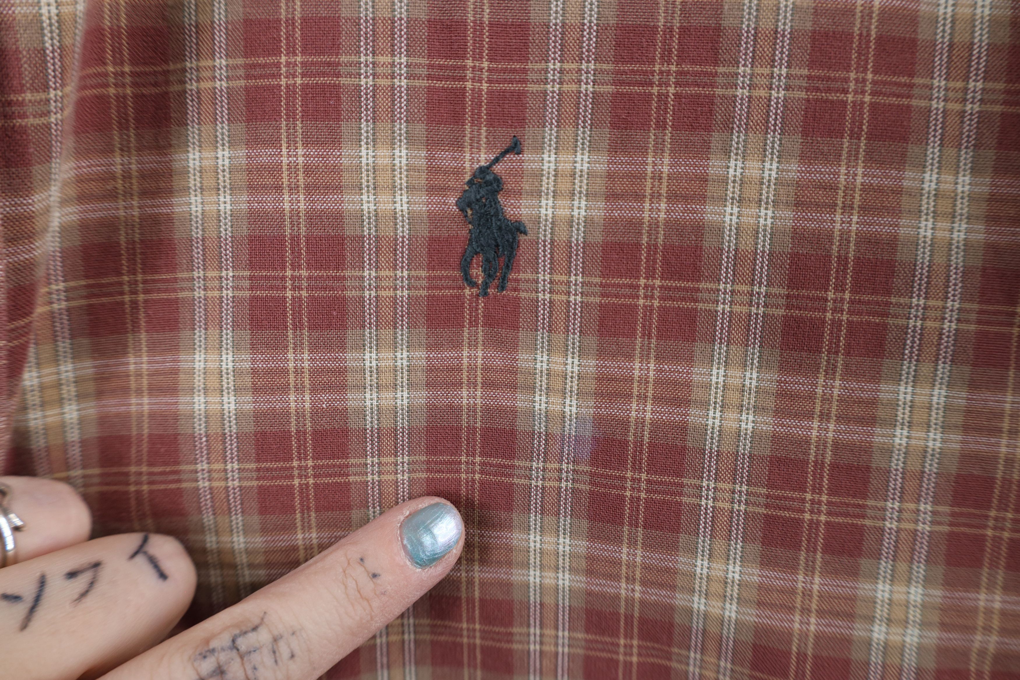 Polo Ralph Lauren Vintage 90s Ralph Lauren Collared Button Down Shirt Plaid Size US XL / EU 56 / 4 - 4 Thumbnail