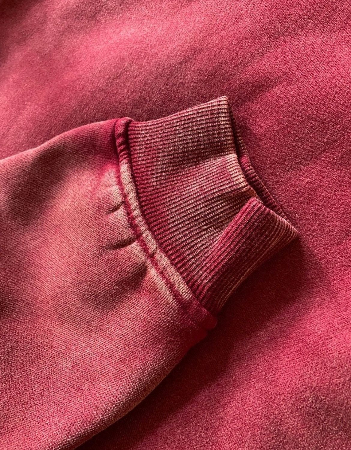 Japanese Brand × Vintage ♥️ Acid washed faded Zippered Oversized Hoodie Size US L / EU 52-54 / 3 - 4 Thumbnail