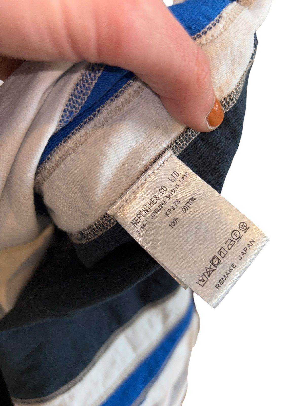 Designer × HIDDEN × Needles Rebuild by Needles x Hidden Logo T-shirt Size US XL / EU 56 / 4 - 7 Thumbnail
