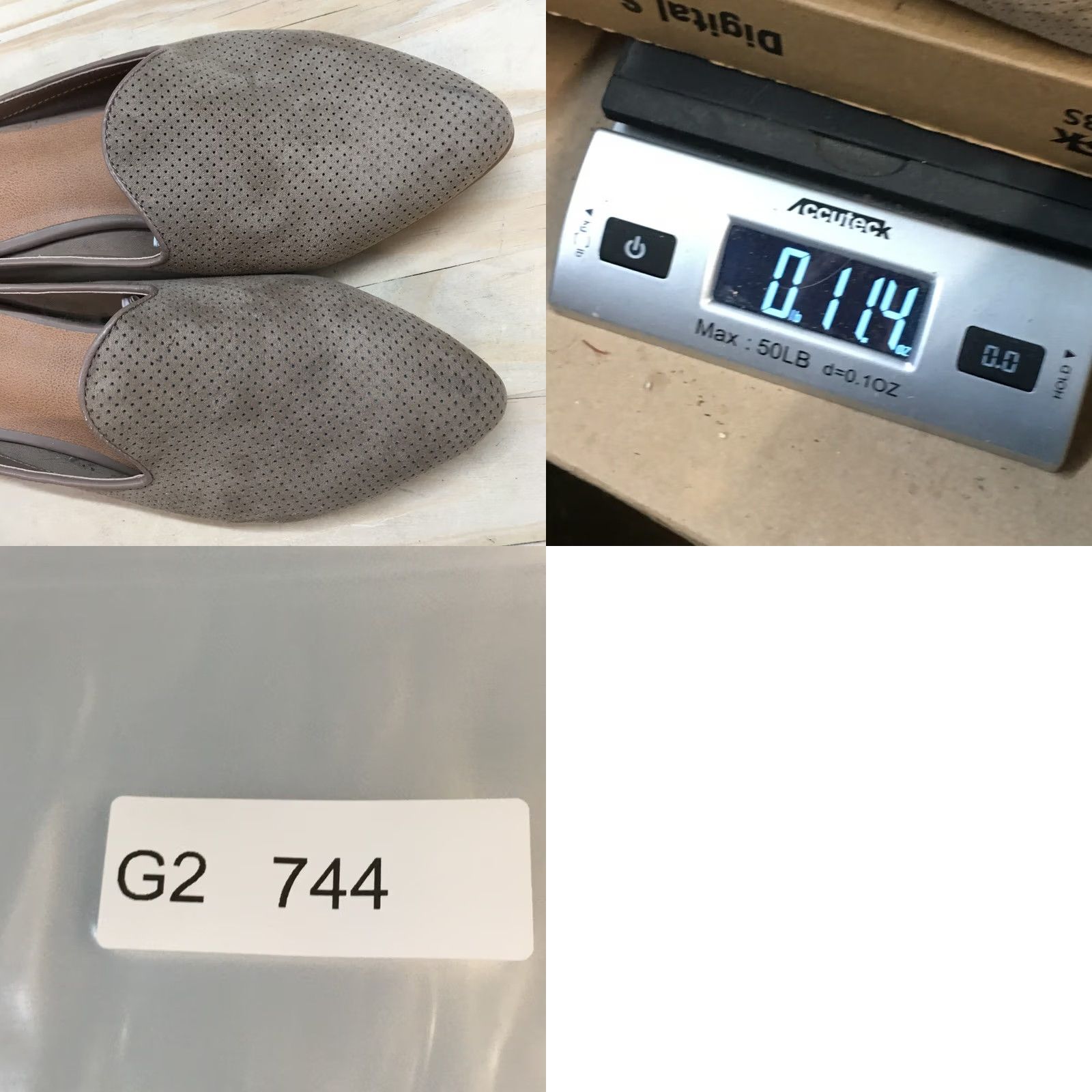 Vintage Universal Thread Sandals Womens Casual Slip On Pointed Toe Mules Brown Fabric Size US 7 / IT 37 - 10 Thumbnail