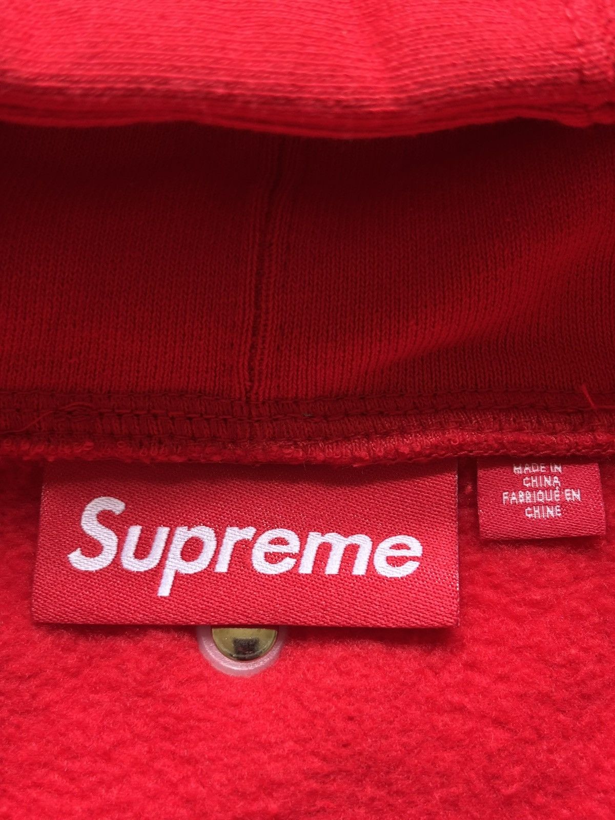 B.B. Simon × Supreme Supreme BB Simon Studded Zipup Hoodie Red Size US XL / EU 56 / 4 - 13 Thumbnail
