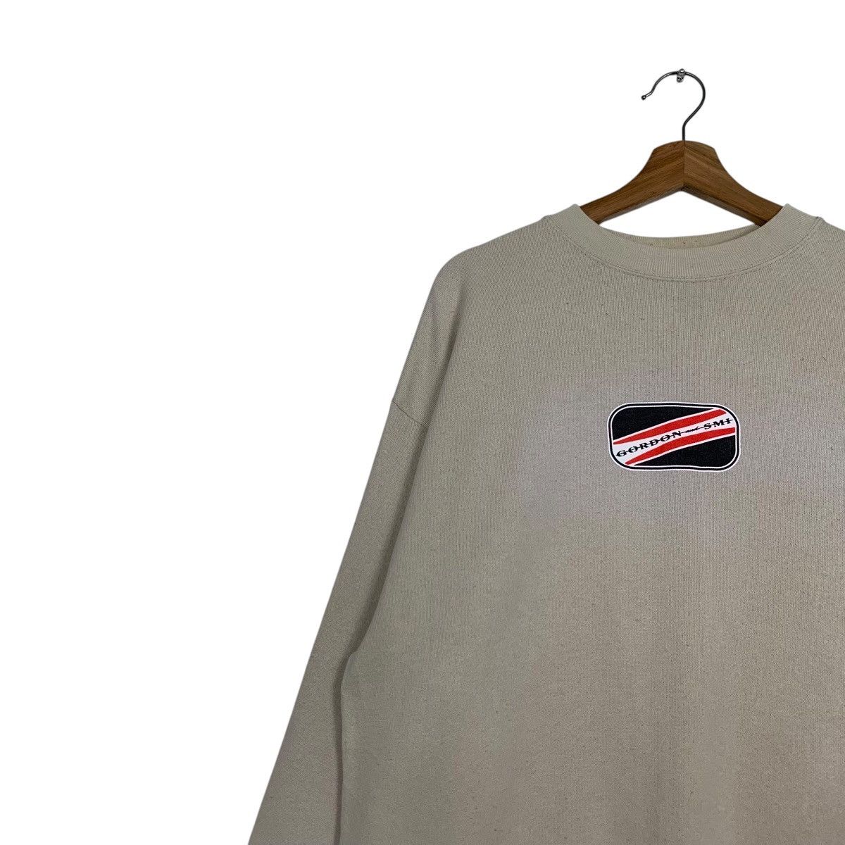 Vintage GORDON and SMITH Big Logo Surfing Sweatshirt #2224-C98 Size US M / EU 48-50 / 2 - 9 Thumbnail