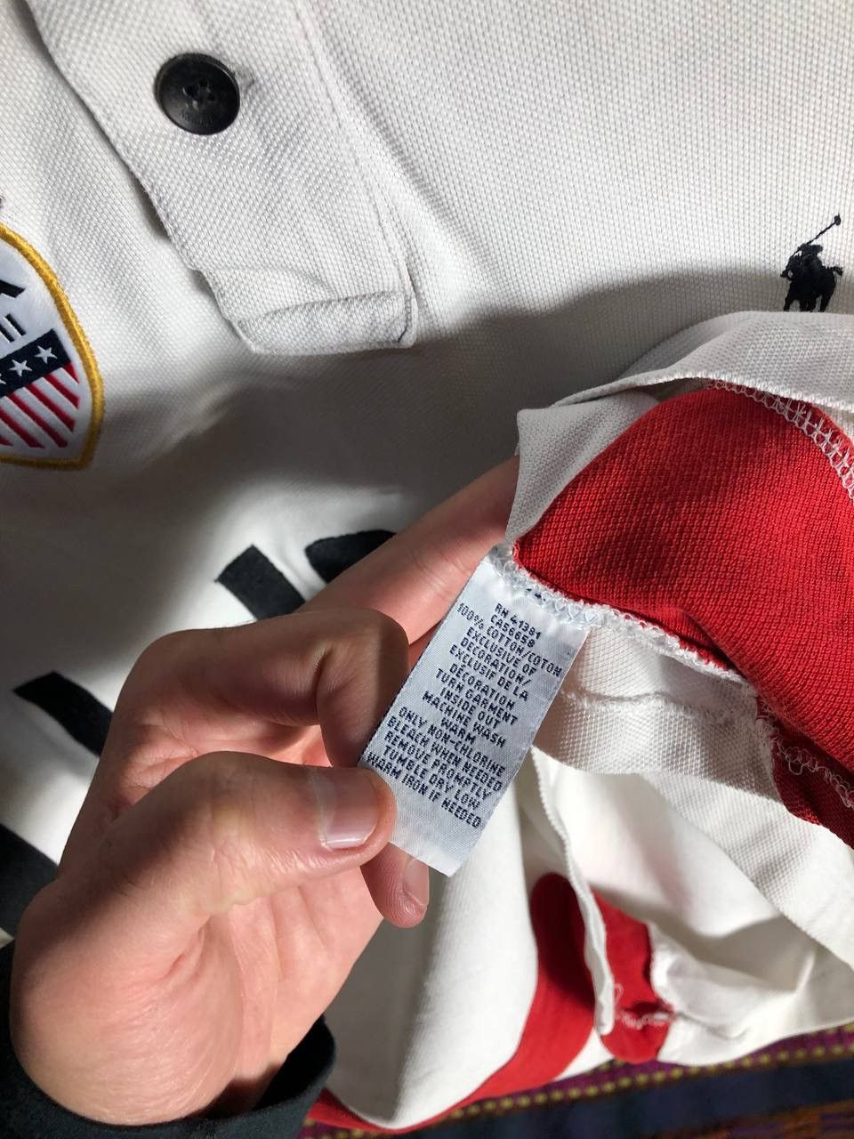 Polo Ralph Lauren × Vintage VERY RARE POLO RALPH LAUREN USA DESIGNER POLOS DESIGNER 90s Size US S / EU 44-46 / 1 - 8 Thumbnail