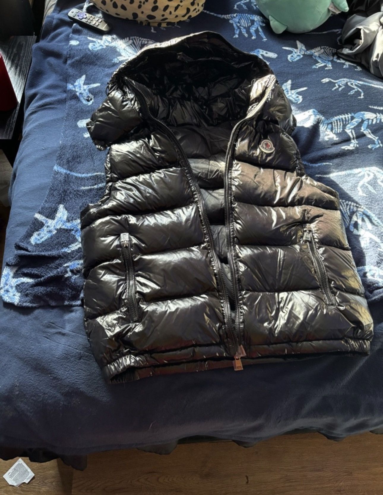 Rainbow Black moncler vest Size US XL / EU 56 / 4 - 5 Thumbnail