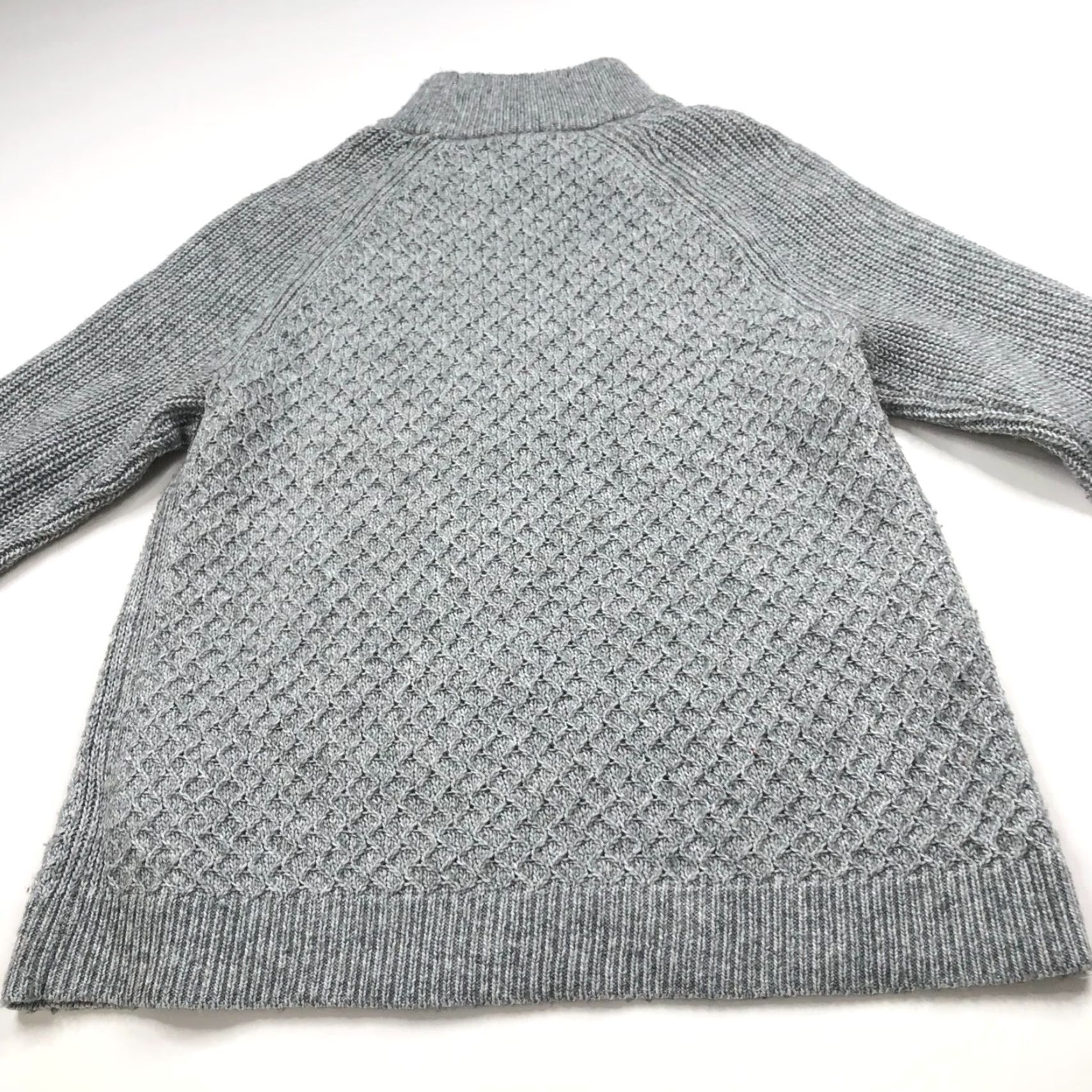 Talbots Talbots Petites Large Petite PL Knit Mock Neck Pullover Sweater Gray Shirt Ladies Mens Womens Girls Boys Size L / US 10 / IT 46 - 7 Thumbnail