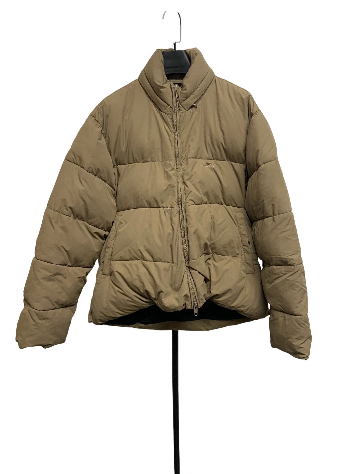 Balenciaga Balenciaga Khaki Puffer Jacket Size 36 Size XS / US 0-2 / IT 36-38 - 1 Thumbnail