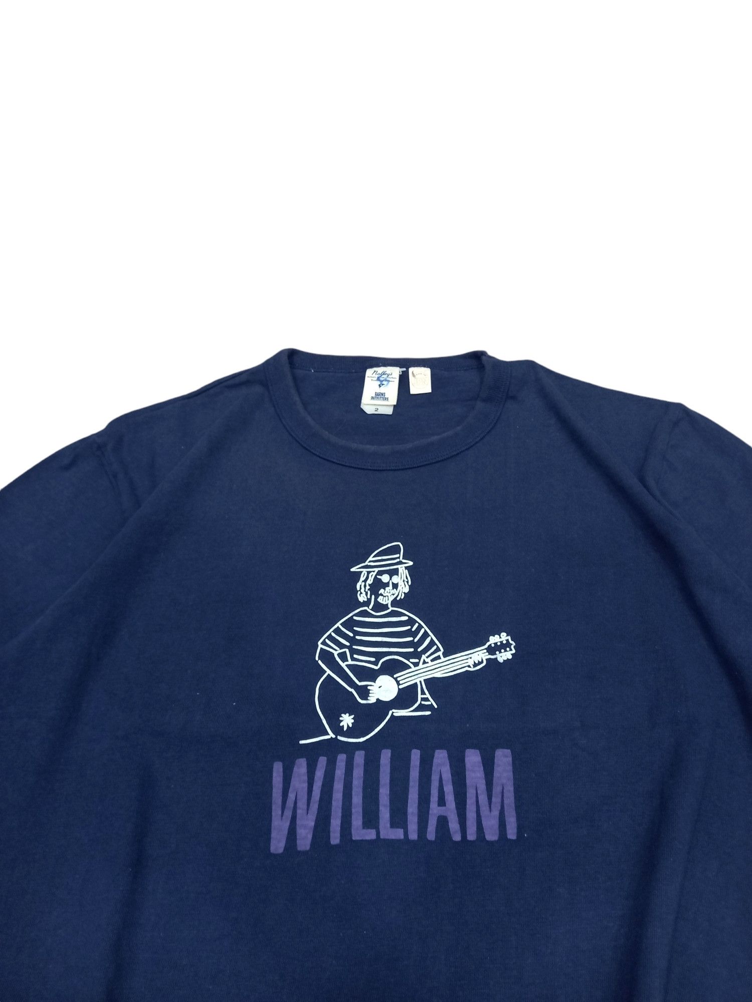BARNS OUTFITTERS Rare! Barn Outfitters X Nolley's "William" Made In Japan Tee Size US M / EU 48-50 / 2 - 2 Thumbnail