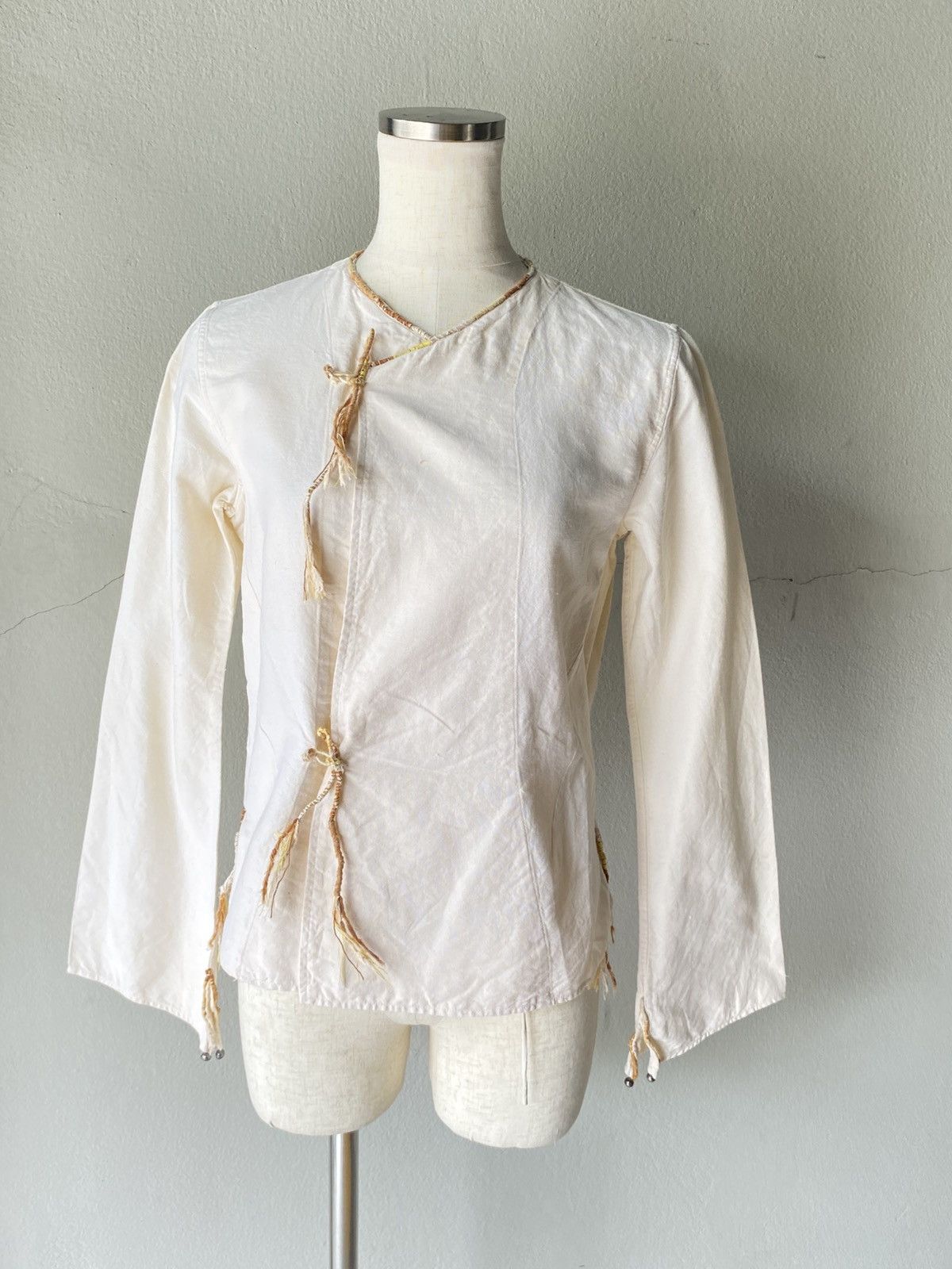 45rpm 45rpm R Cotton Tie-Front Top Size XS / US 0-2 / IT 36-38 - 1 Thumbnail
