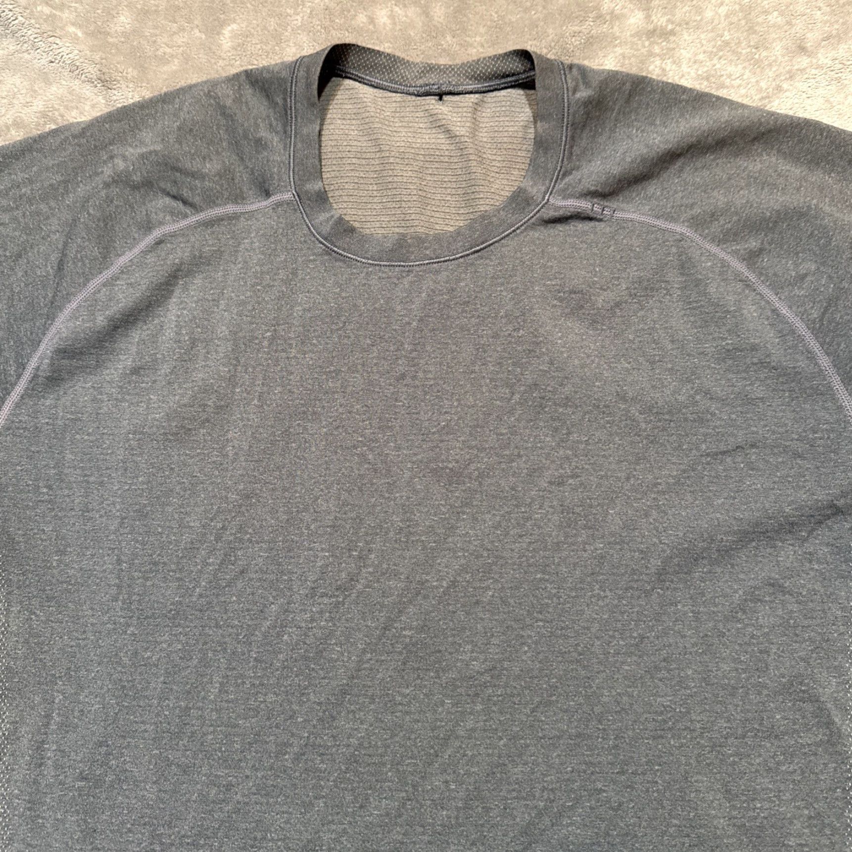 Lululemon Lululemon Metal Vent Tech Shirt Mens Large Blue Short Sleeve Size US L / EU 52-54 / 3 - 2 Thumbnail