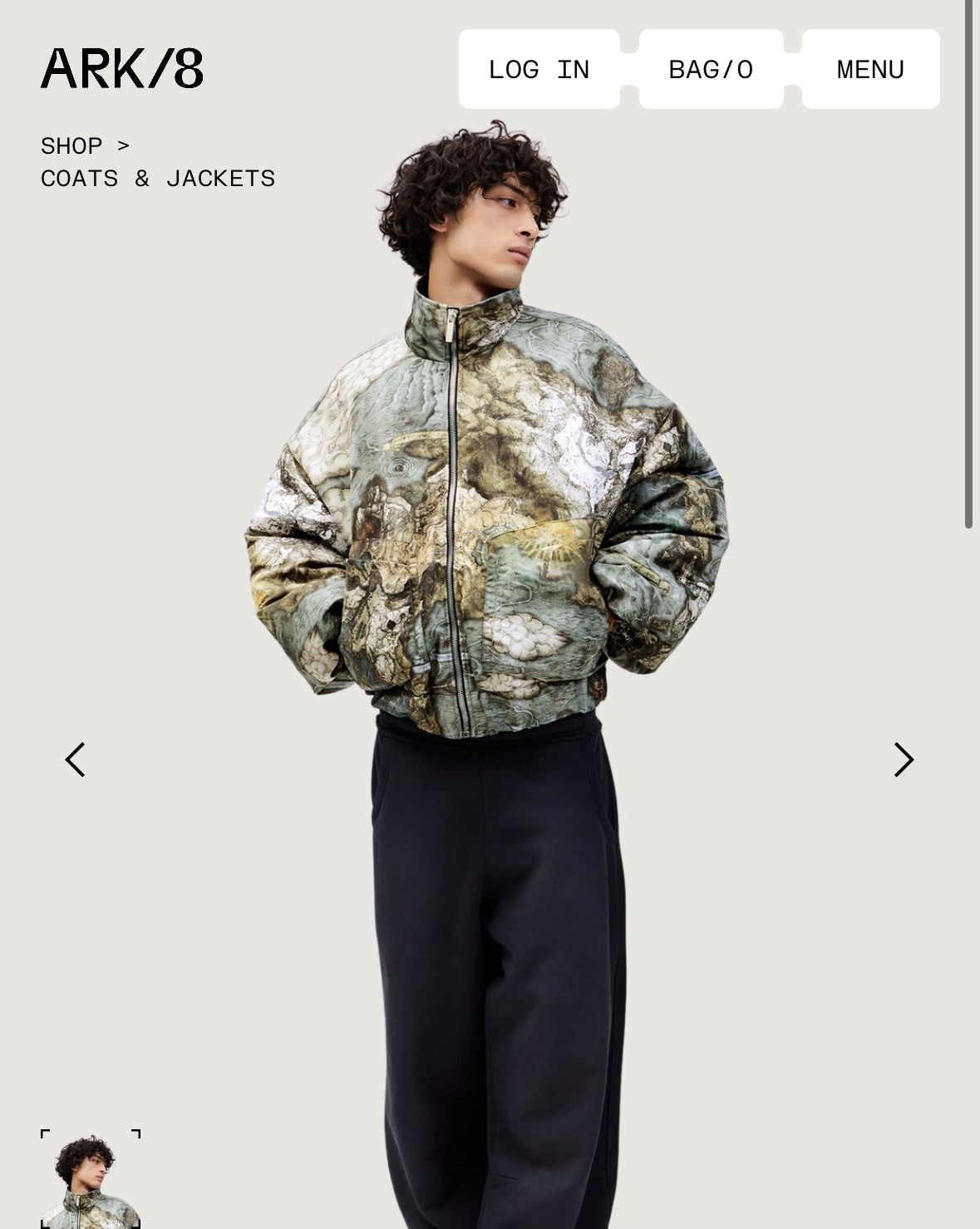 Other Ark/8 bomber coat Size US M / EU 48-50 / 2 - 3 Thumbnail