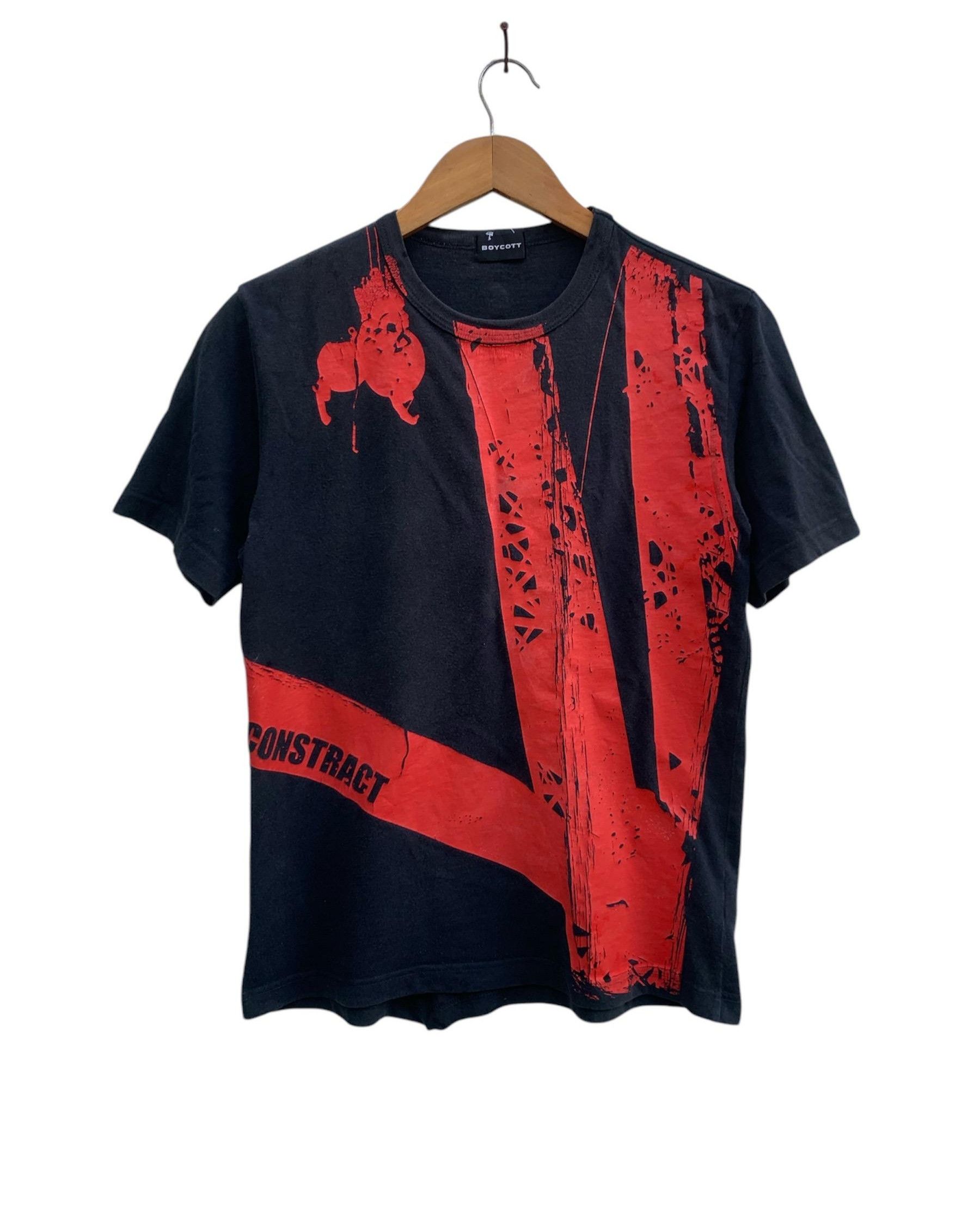 Boycott Vintage Boycott Constract Shirt Size US S / EU 44-46 / 1 - 1 Thumbnail