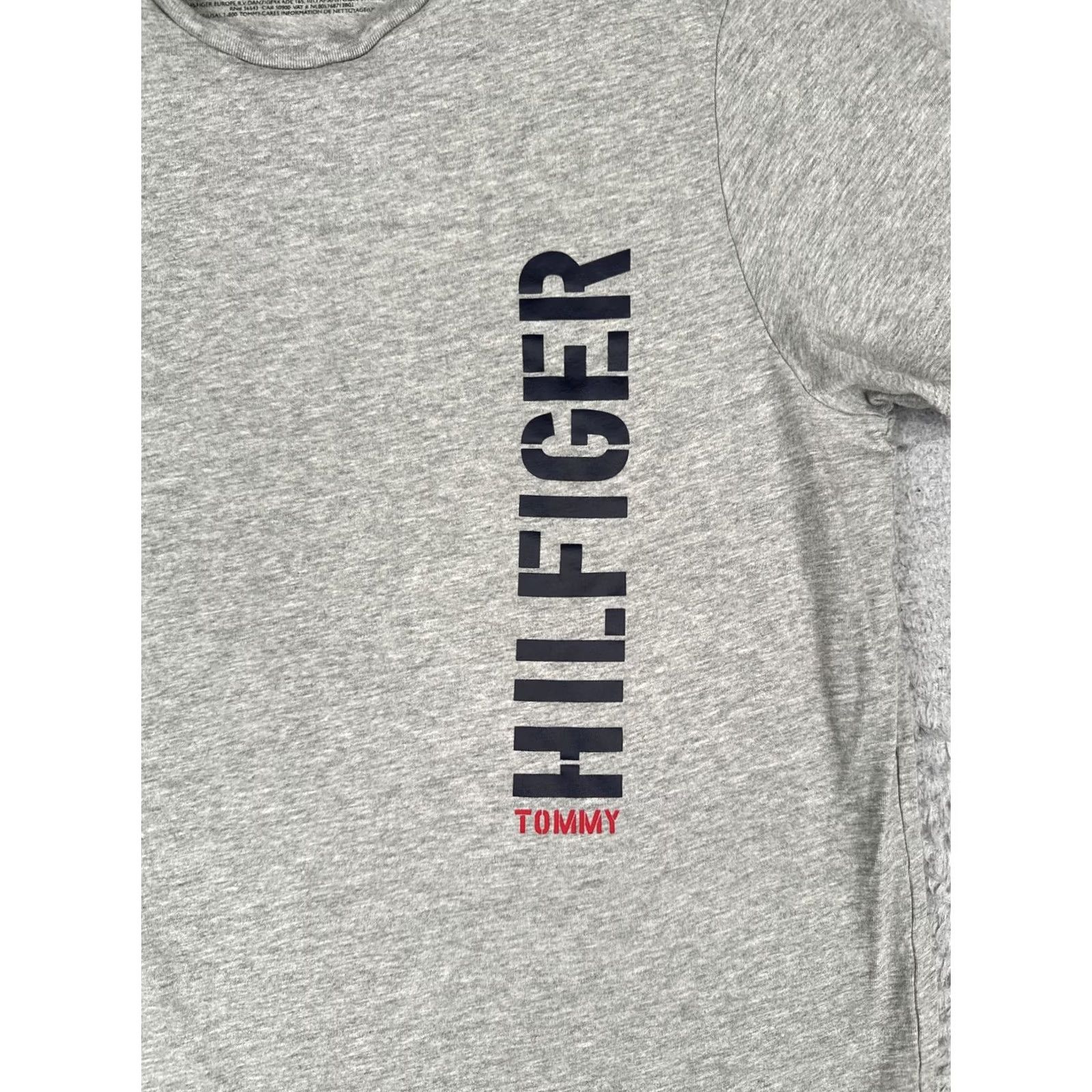 Tommy Hilfiger Tommy Hilfiger Shirt Mens Small Gray Crew Neck Short Sleeve Logo Tagless Jersey Size US S / EU 44-46 / 1 - 6 Thumbnail