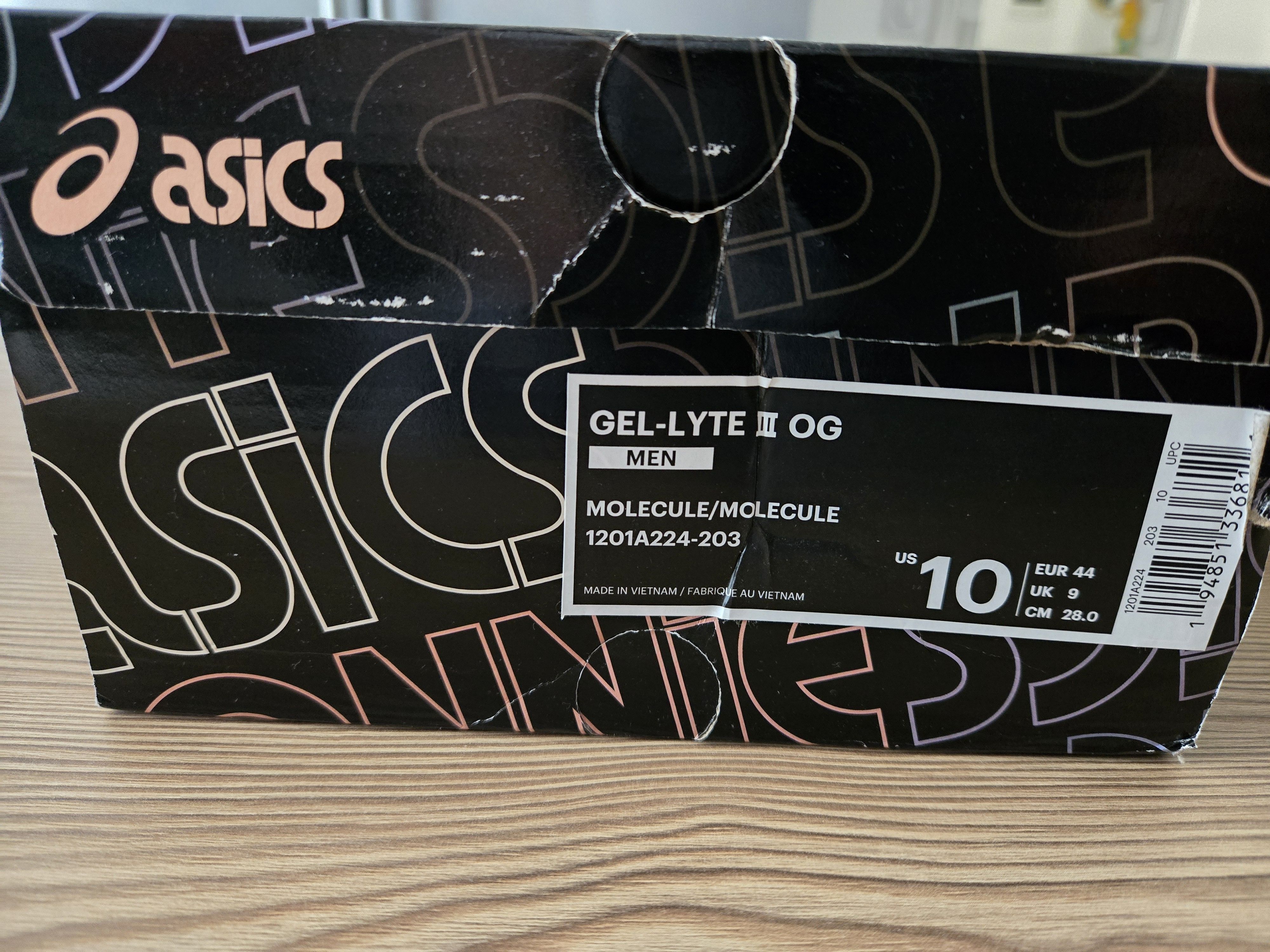 Asics × Kith GEL LYTE III OG Molecule Size US 9.5 / EU 42-43 - 1 Thumbnail