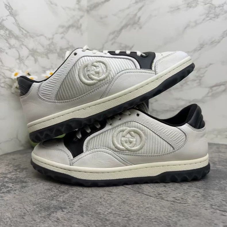 Gucci Gucci Max80 Black and White Sneakers-2506 Size US 8 / EU 41 - 3 Thumbnail