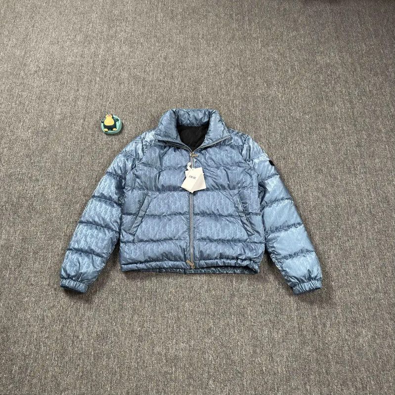 Dior Dior Light Blue Men's Puffer Jacket 0089 Size US XS / EU 42 / 0 - 1 Thumbnail