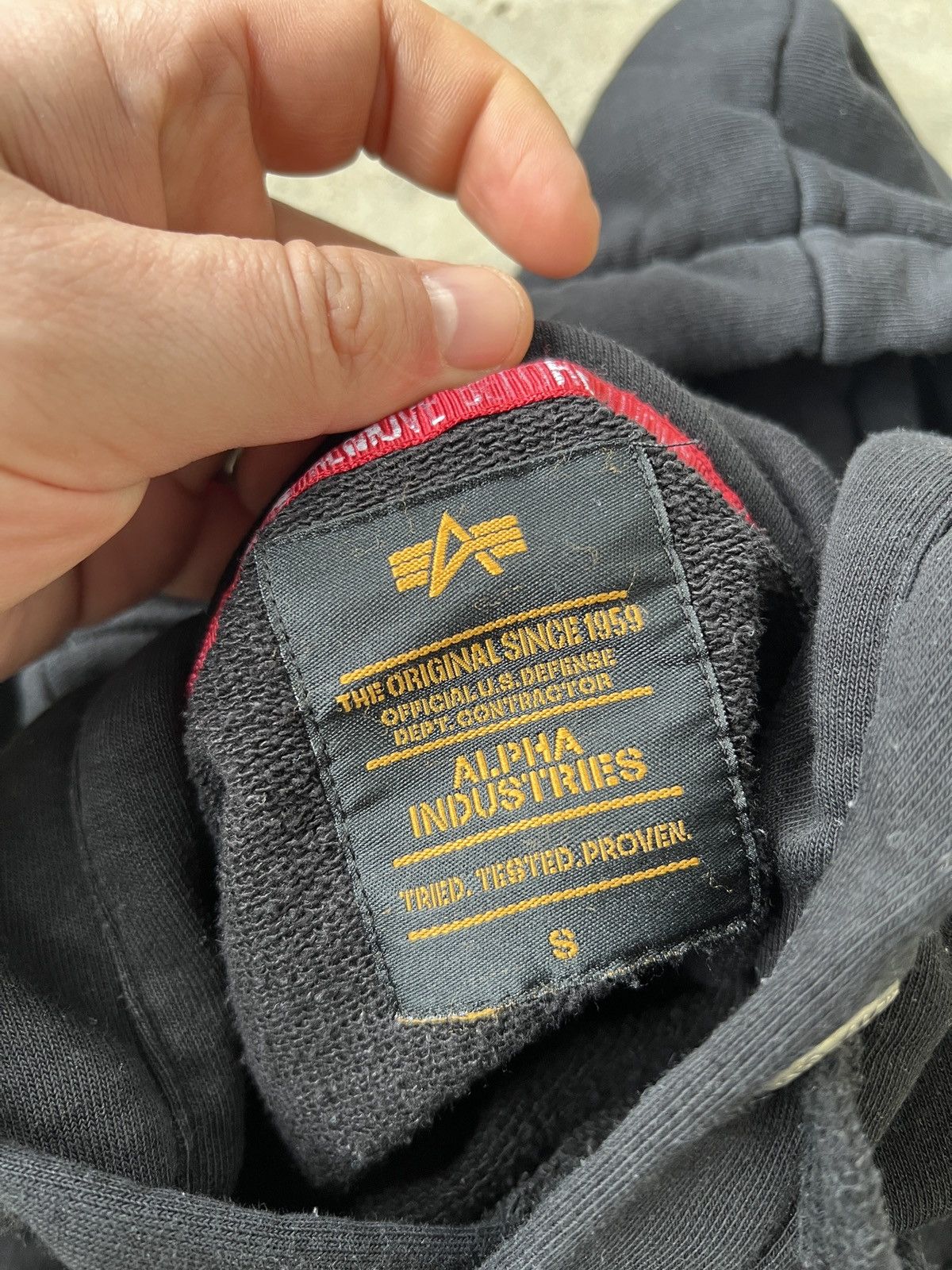 Alpha Industries Alpha Industries Hoodie Size US S / EU 44-46 / 1 - 2 Thumbnail