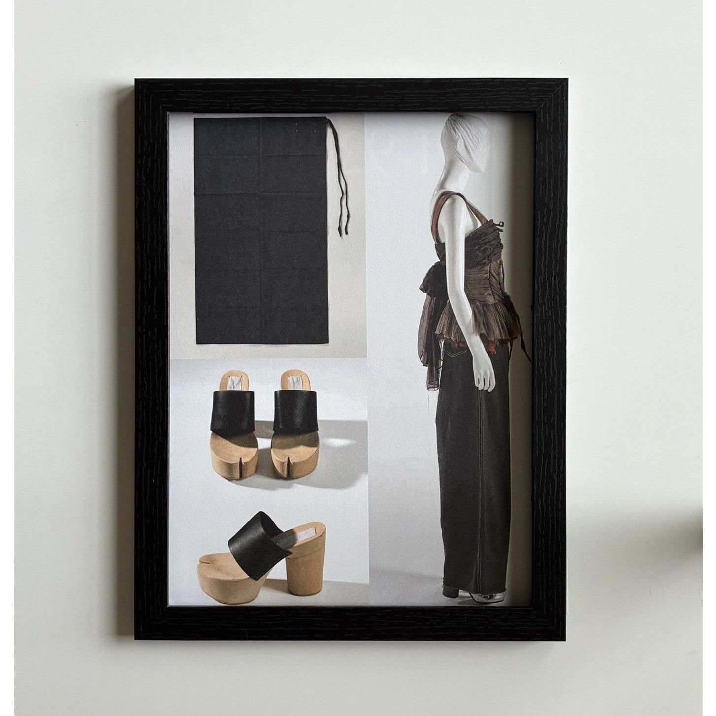 Japanese Brand × Maison Margiela × Vintage Maison Margiela Archive Tabis sandals photo framed 9x12 Size ONE SIZE - 1 Thumbnail
