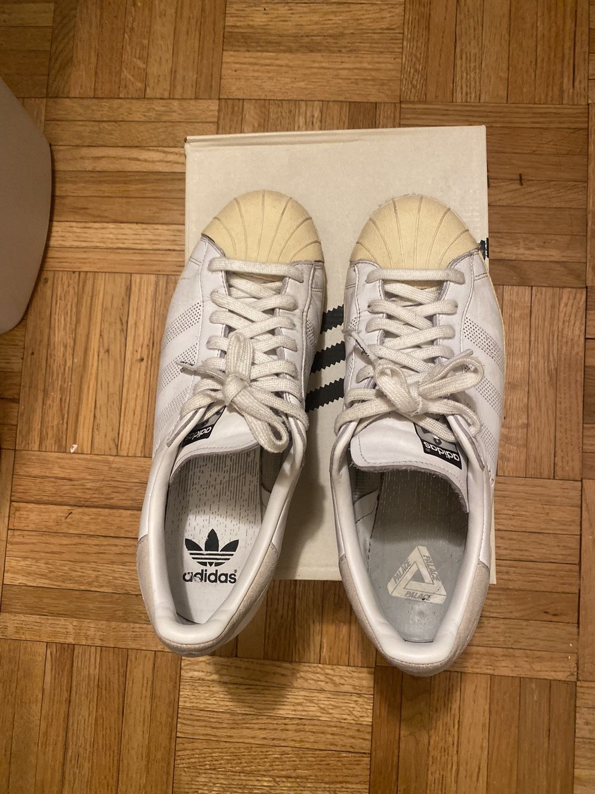 Adidas × Palace Adidas Palace Superstars SS19 Size US 9 / EU 42 - 6 Thumbnail