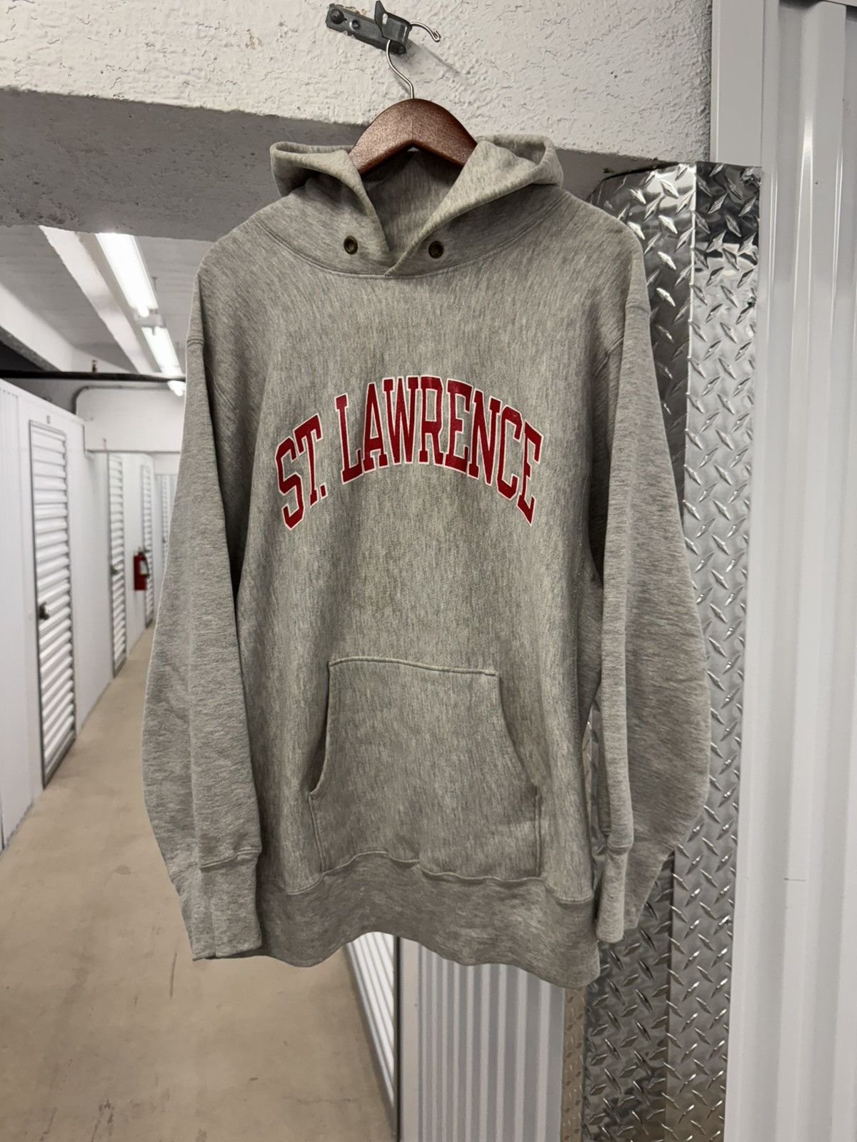 Champion Vintage St.Lawrence Champion Reverse Weave College Hoodie Size US XL / EU 56 / 4 - 1 Thumbnail