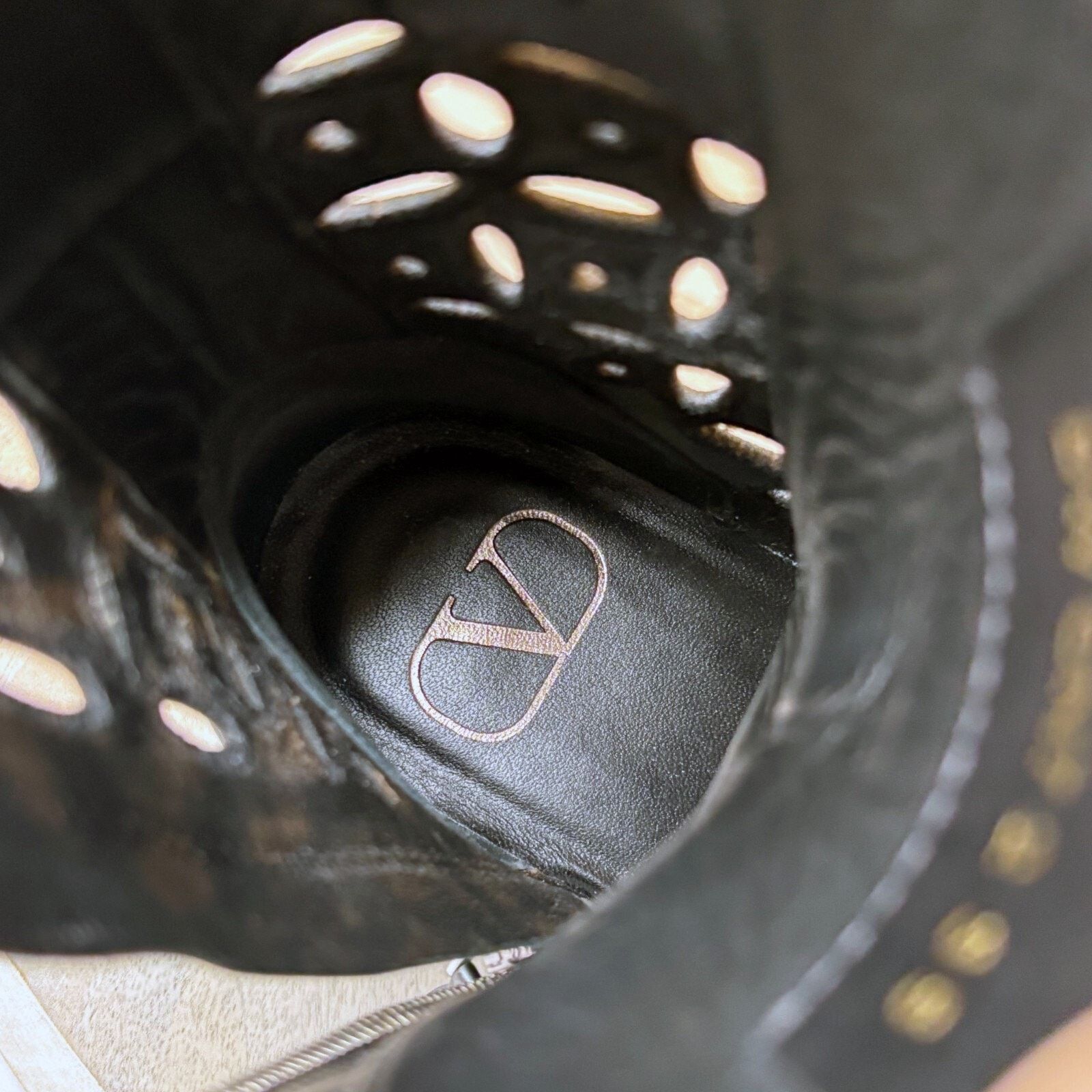 Valentino Valentino Atelier San Gallo Combat Boots EU Size 35 US 5 Size US 5 / IT 35 - 14 Thumbnail