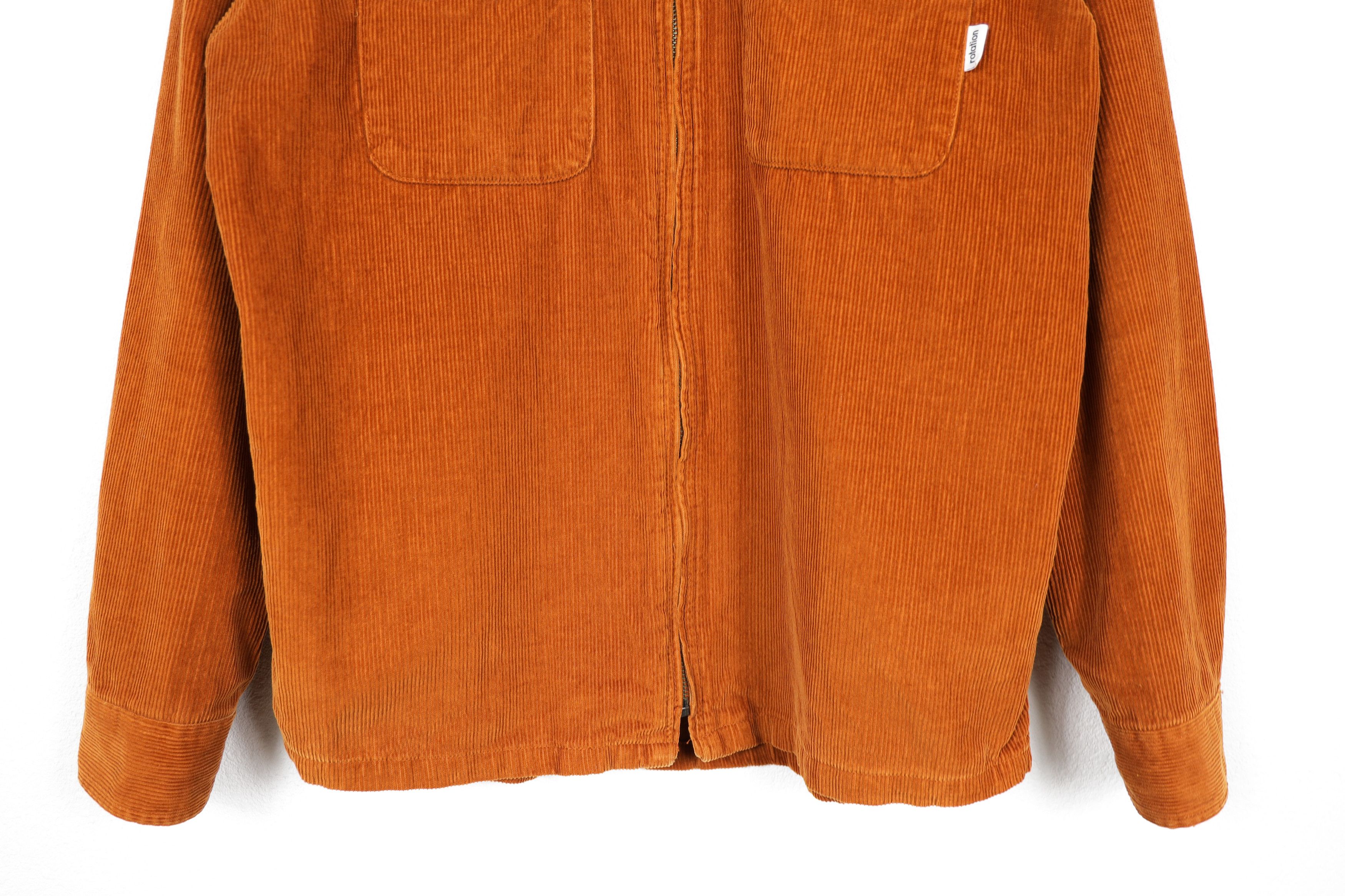 Other Rotation R Lash Corduroy Velvet Zip Over Shirt Size US M / EU 48-50 / 2 - 3 Thumbnail