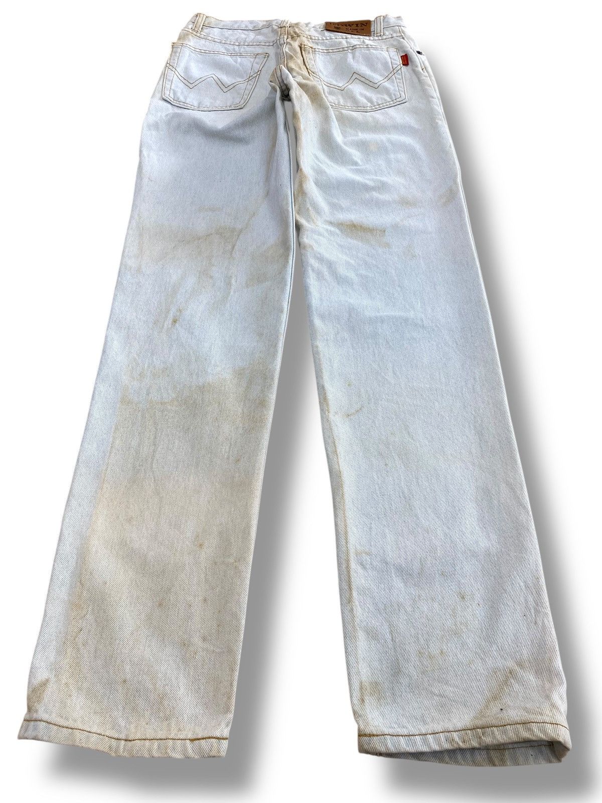 Edwin Edwin Acid Light Wash Style Straight Leg Jeans Size US 28 / EU 44 - 3 Thumbnail