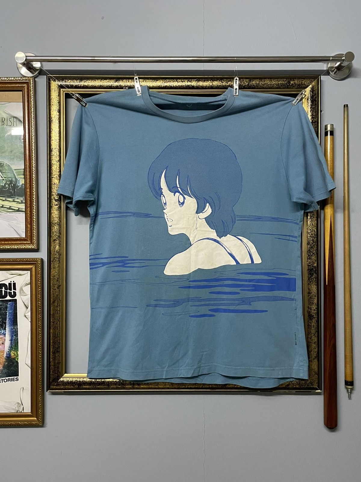 Vintage Vintage Designer UniqloXRough Anime Mangga By Mitsuru Adachi Size US M / EU 48-50 / 2 - 1 Thumbnail