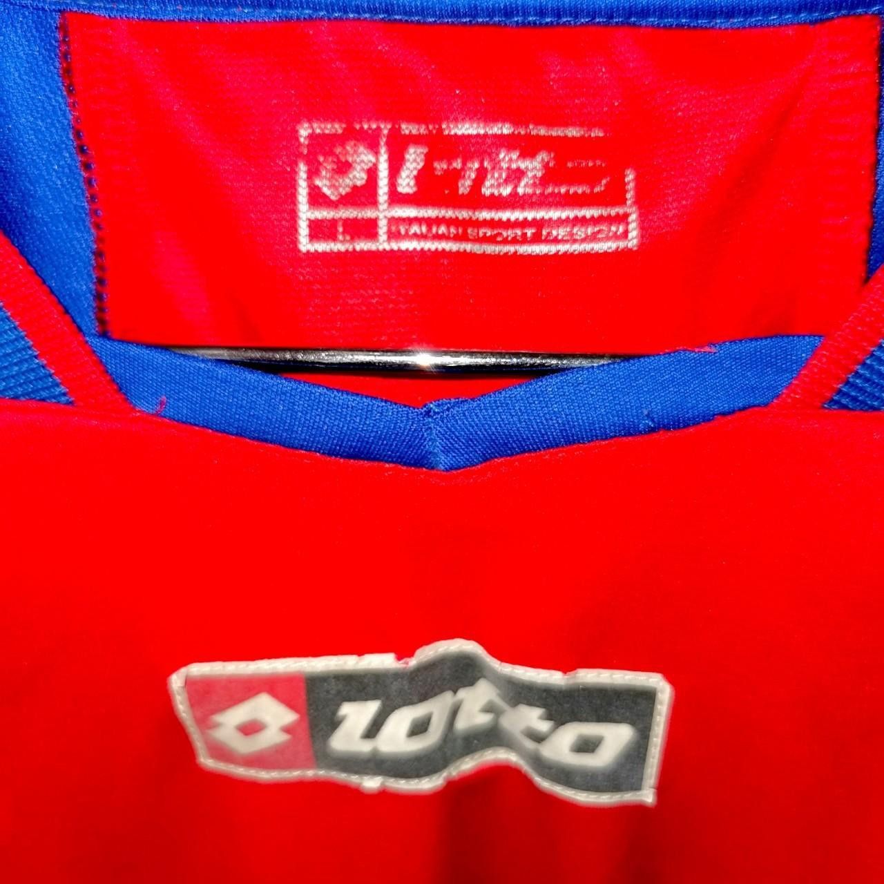 Lotto Sport Fc Costa Rica 2008 2009 2010 Home Shirt Jersey Size US L / EU 52-54 / 3 - 3 Thumbnail