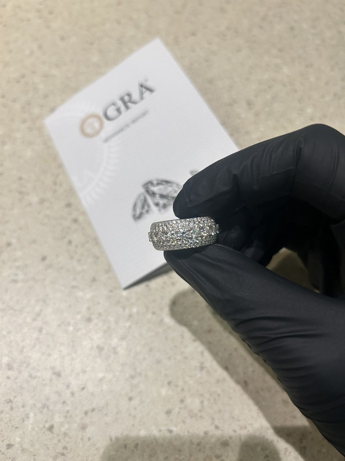 Jewelry Men’s moissanite ring Size ONE SIZE - 4 Thumbnail