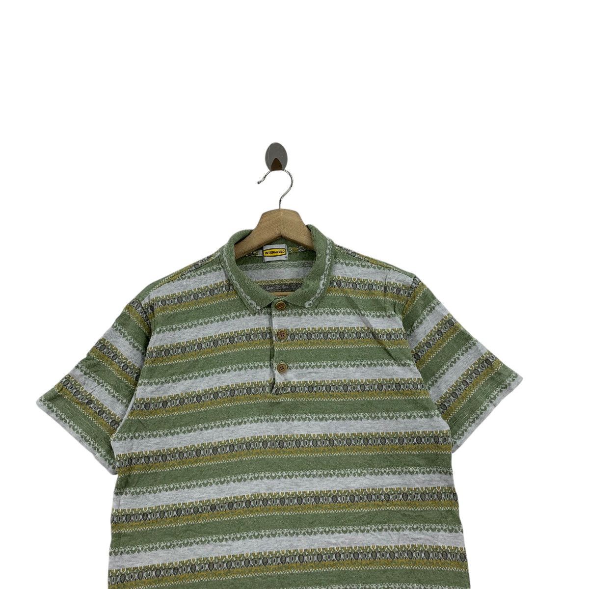 Vintage Vintage INTERMEZZO MONOGRAM ZUCCA Made In Japan Tee Shirt Size US M / EU 48-50 / 2 - 2 Thumbnail