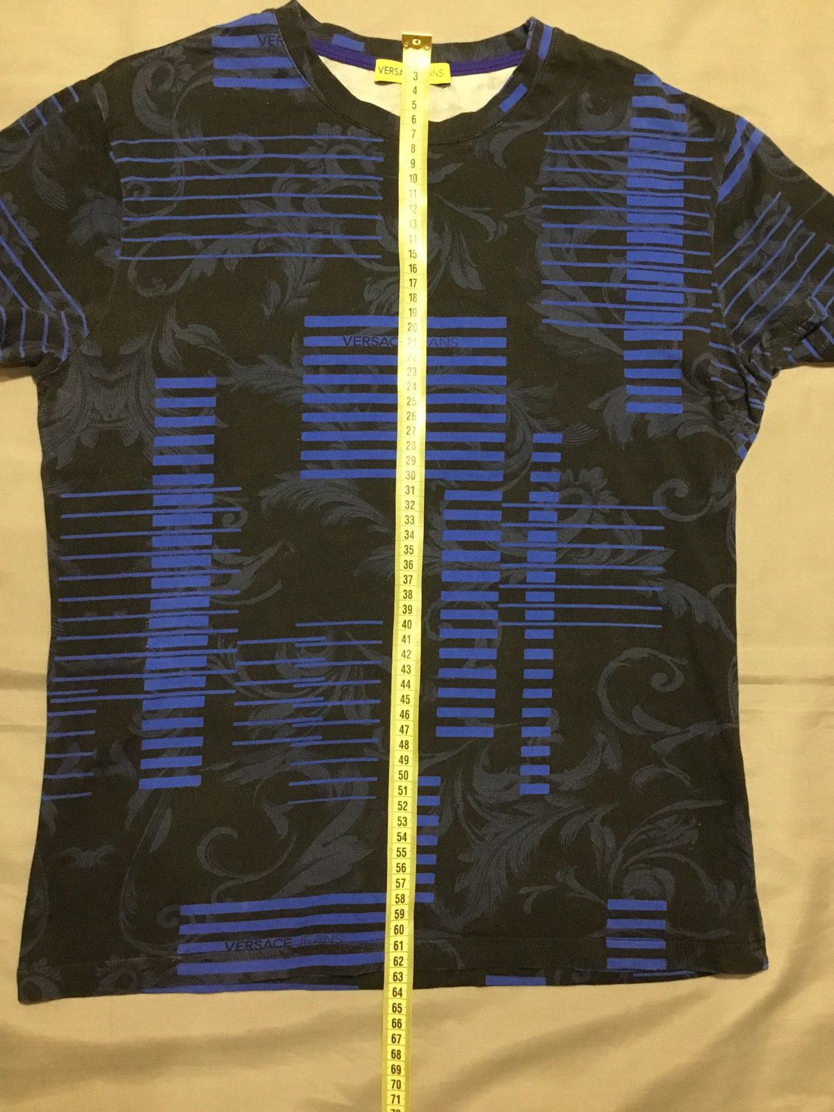 Versace Jeans Couture Men Black T-Shirt Vèrsace Jeans Size S Size US S / EU 44-46 / 1 - 5 Thumbnail