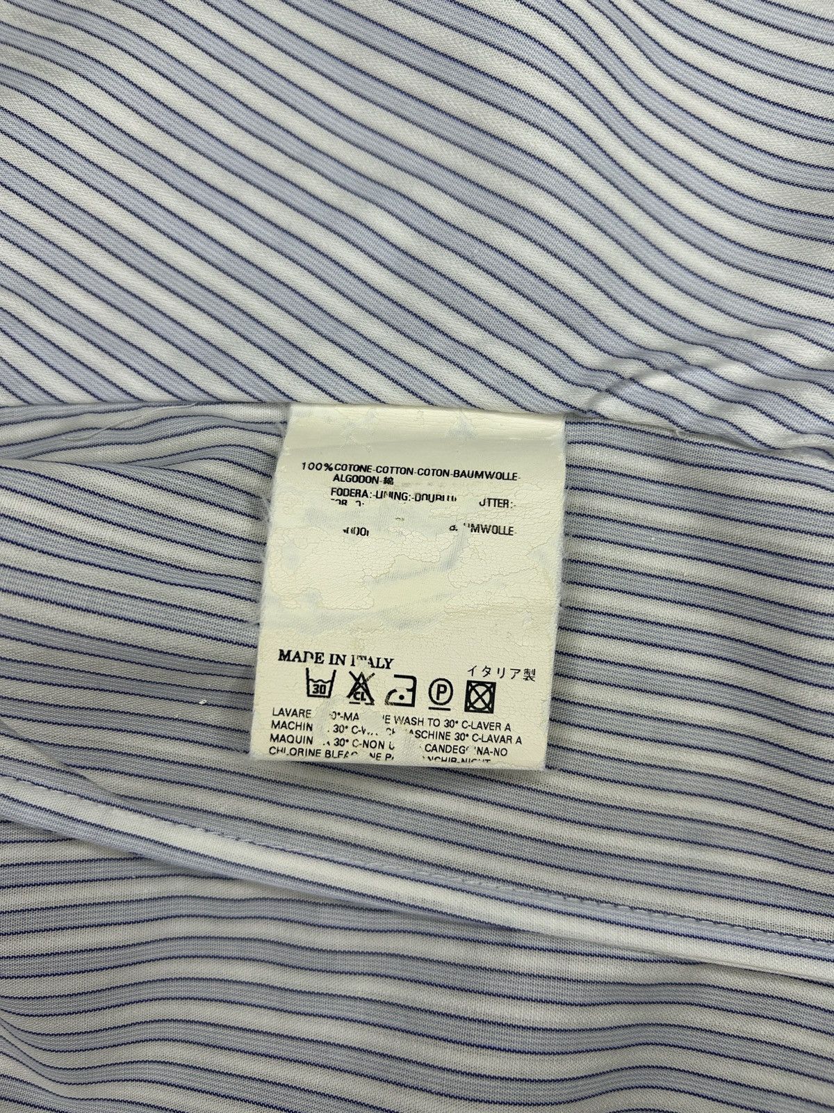 Vivienne Westwood S/S 09 Stripe Cotton Vest Size S / US 4 / IT 40 - 12 Thumbnail