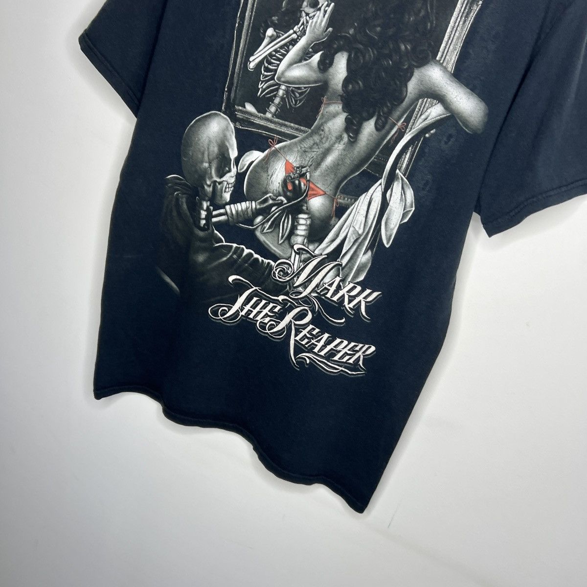 Band Tees × Vintage Vintage Tshirt Y2K Crazy Sexy Chick Girl Ass Full Print Size US M / EU 48-50 / 2 - 6 Thumbnail