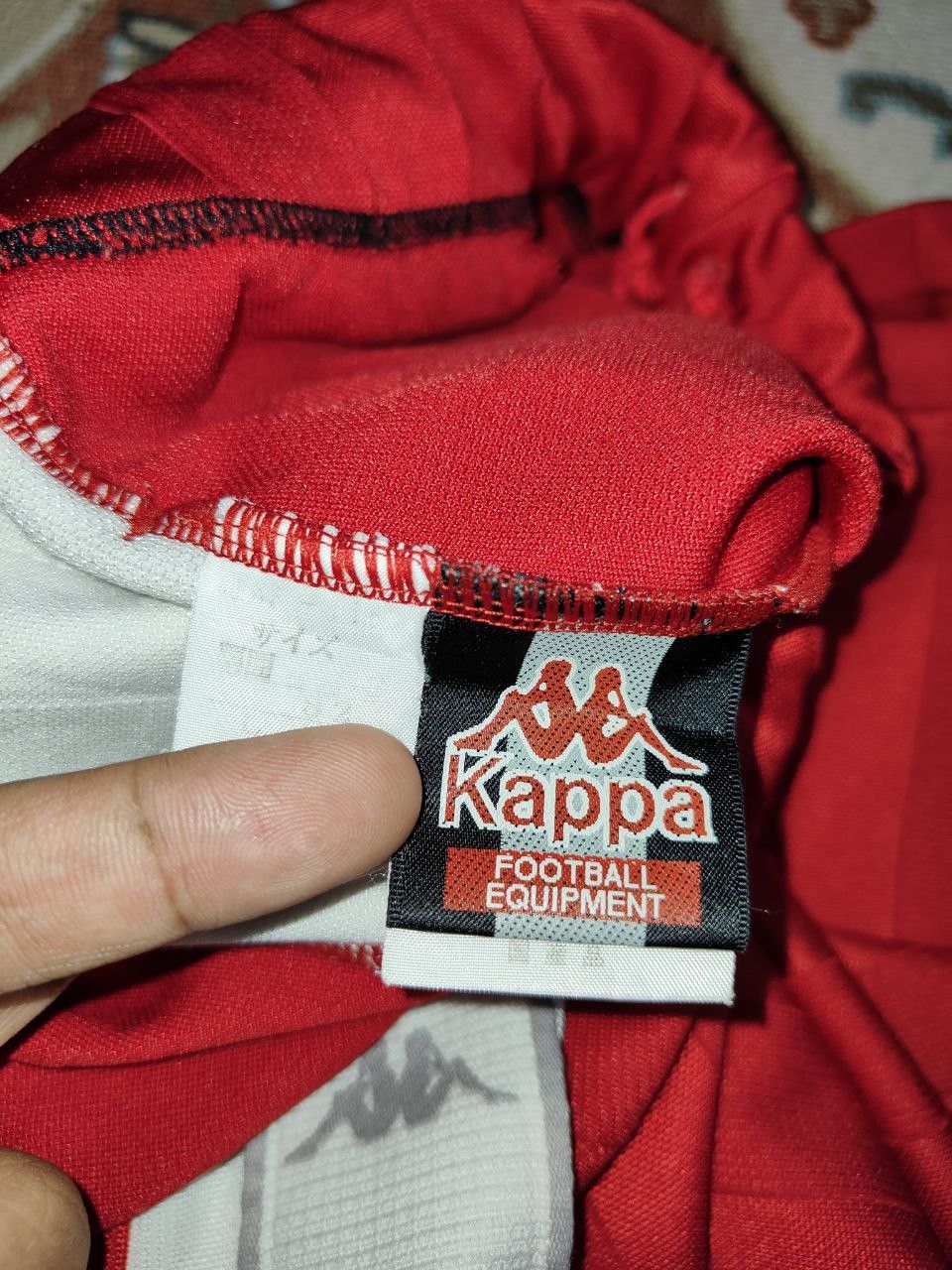 Kappa Vintage Kappa Side tape Short Size US 31 - 4 Thumbnail